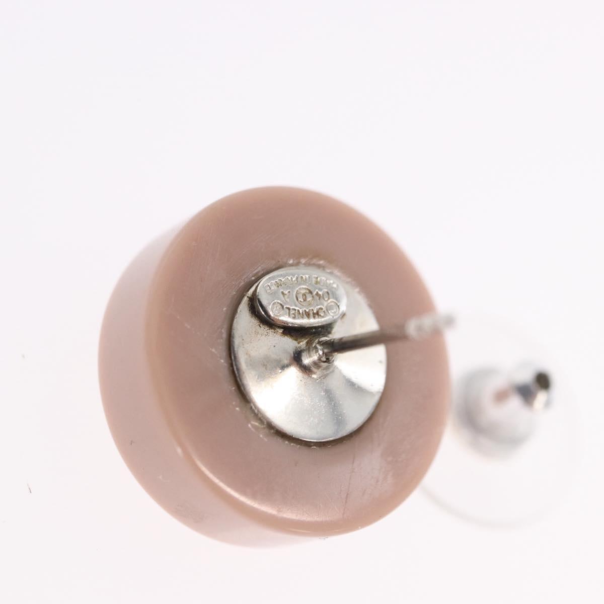 CHANEL Pierce Plastic Pink CC Auth 198812A - Jerrillo image 7