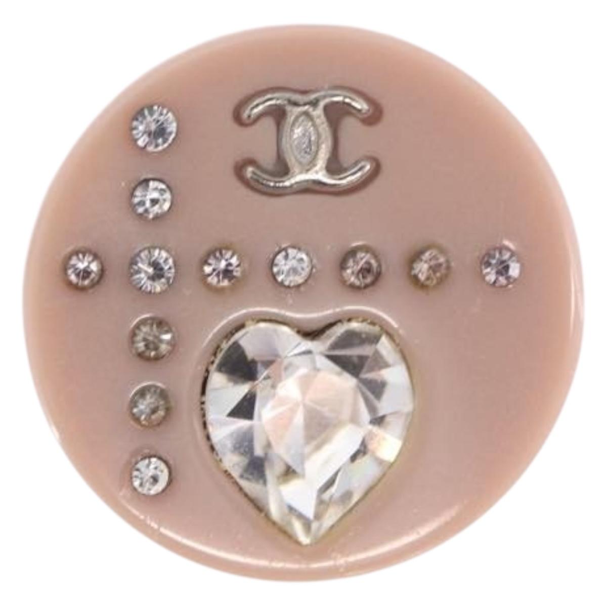 CHANEL Pierce Plastic Pink CC Auth 198812A - Jerrillo image 8