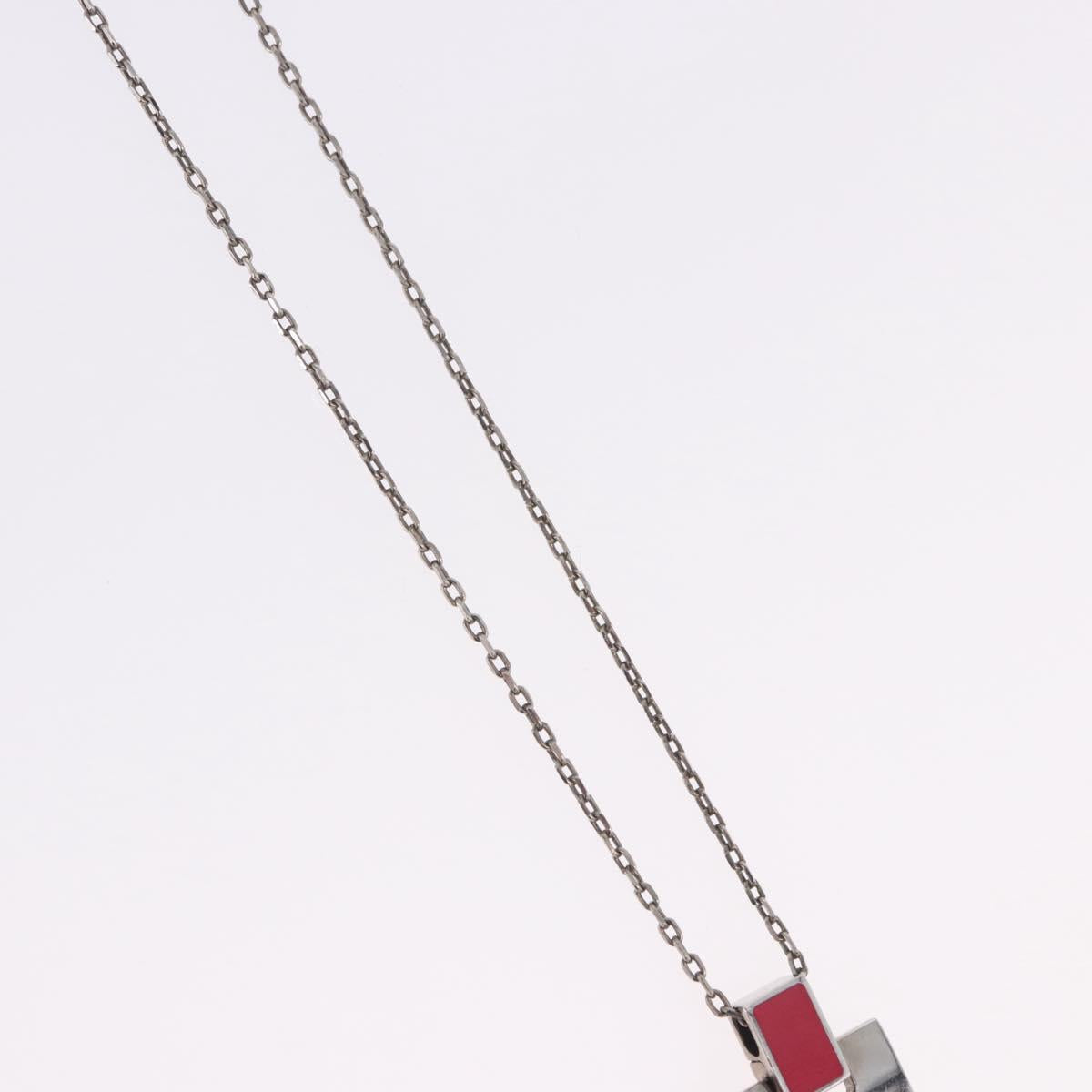HERMES Eileen Necklace metal Silver Auth 198836V - Jerrillo image 4