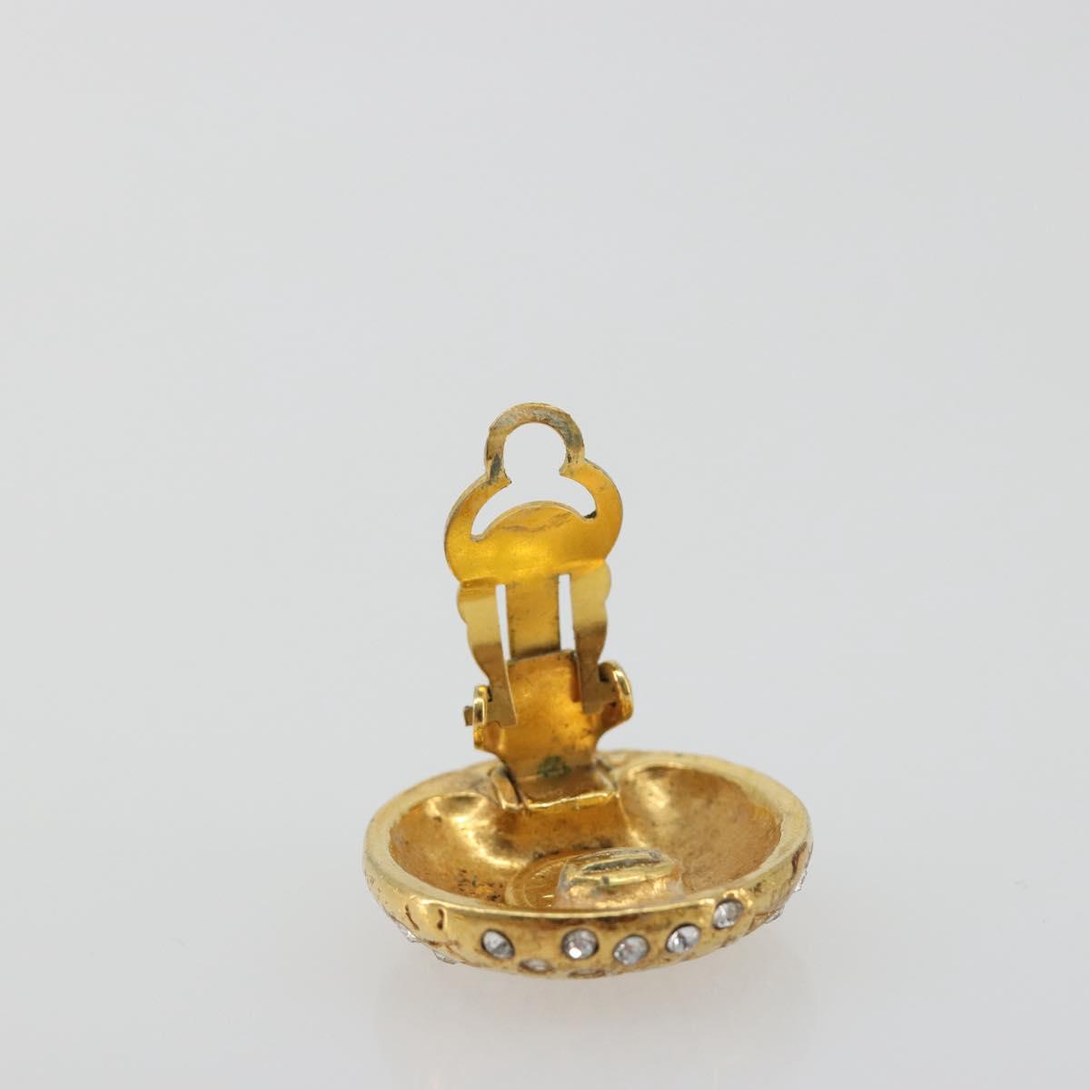 CHANEL Earring Metal Gold Tone CC Auth 198843 - Jerrillo image 5