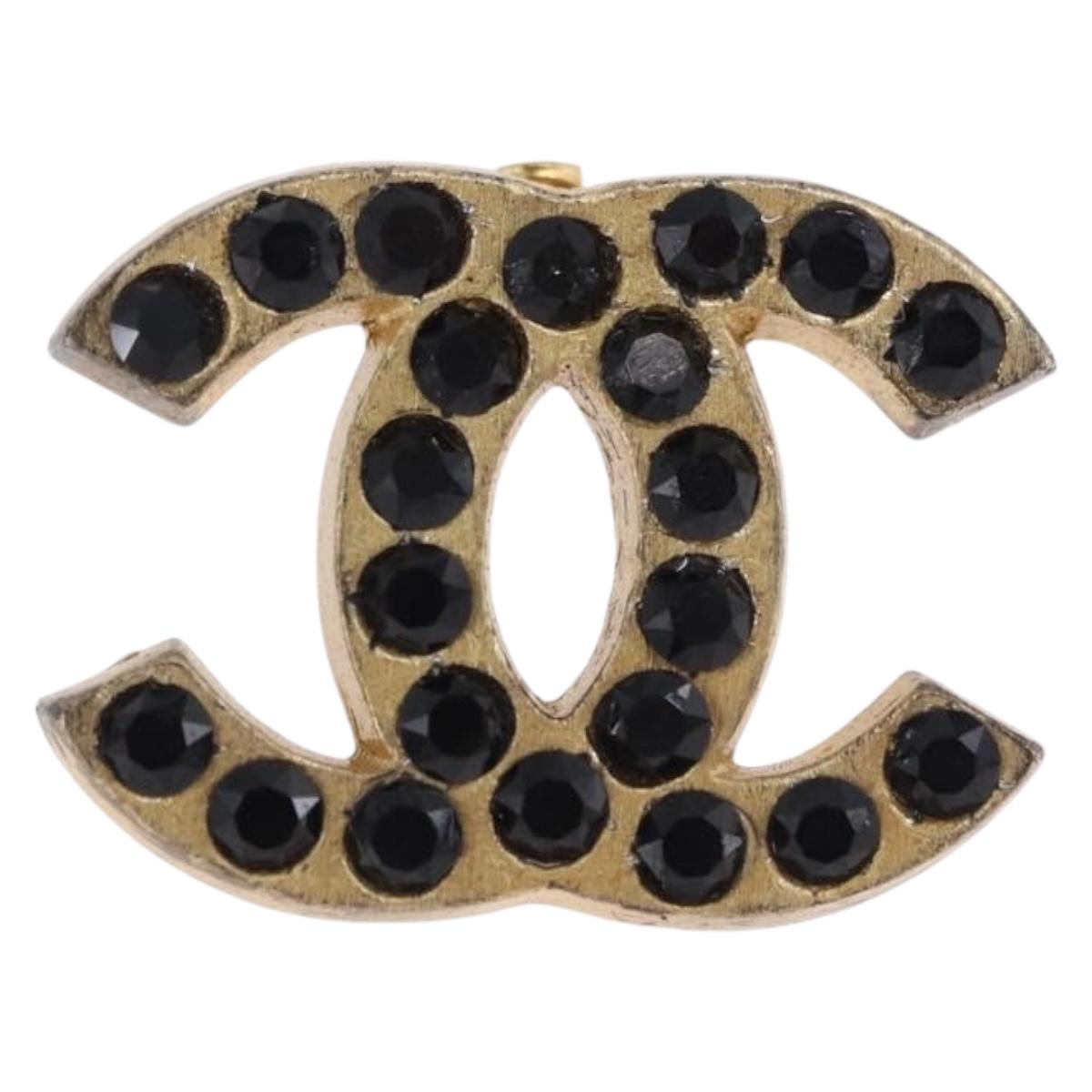 CHANEL Earring metal Gold Tone CC Auth 198849V - Jerrillo image 8
