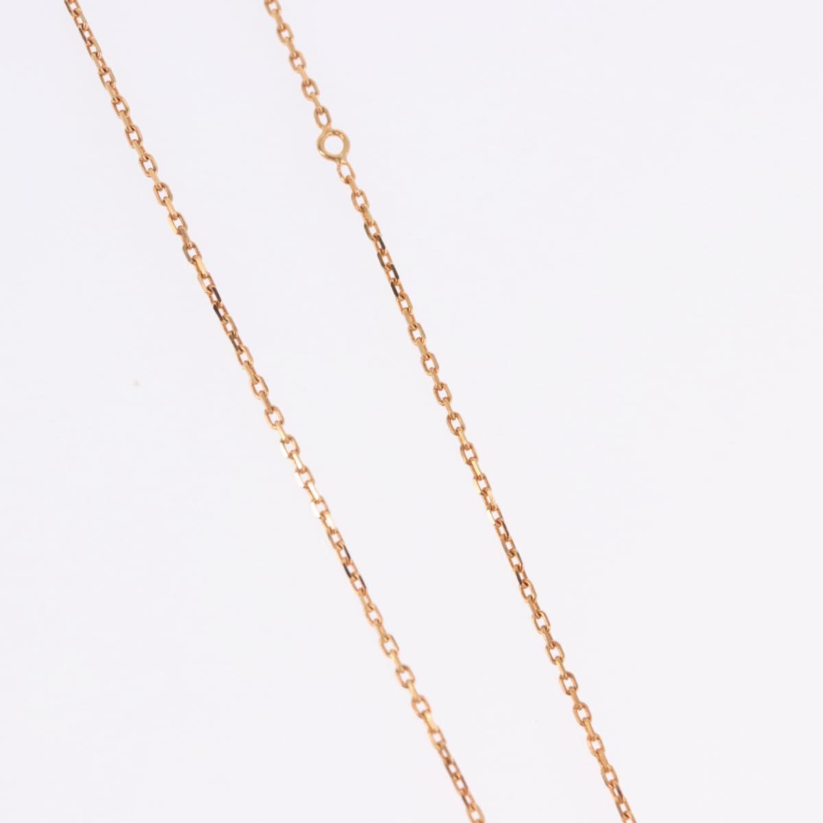 HERMES Asdu Cool PM Necklace metal Brown Auth 198852V - Jerrillo image 6