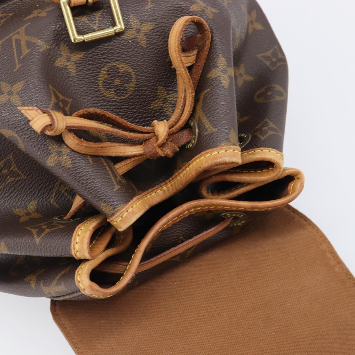 LOUIS VUITTON Monogram Montsouris MM Backpack M51136 LV Auth 200186 - Jerrillo image 10