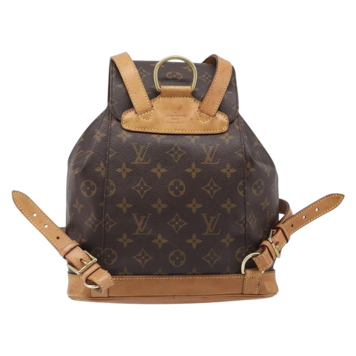 LOUIS VUITTON Monogram Montsouris MM Backpack M51136 LV Auth 200186 - Jerrillo image 2