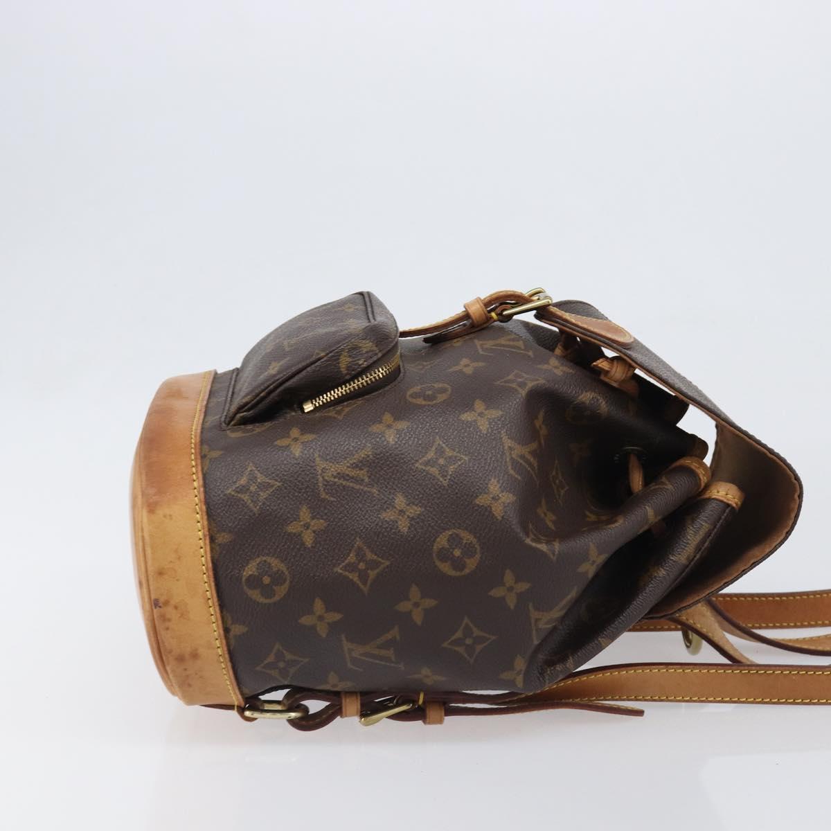 LOUIS VUITTON Monogram Montsouris MM Backpack M51136 LV Auth 200186 - Jerrillo image 3