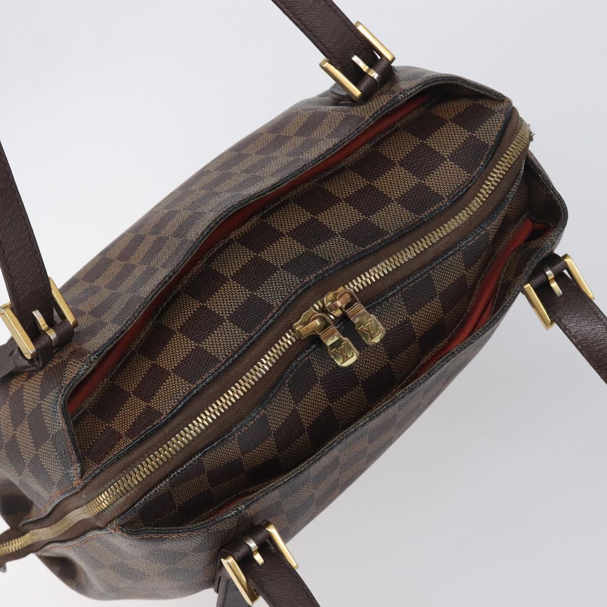 LOUIS VUITTON Damier Ebene Belem MM Hand Bag N51174 LV Auth 200303 - Jerrillo image 6