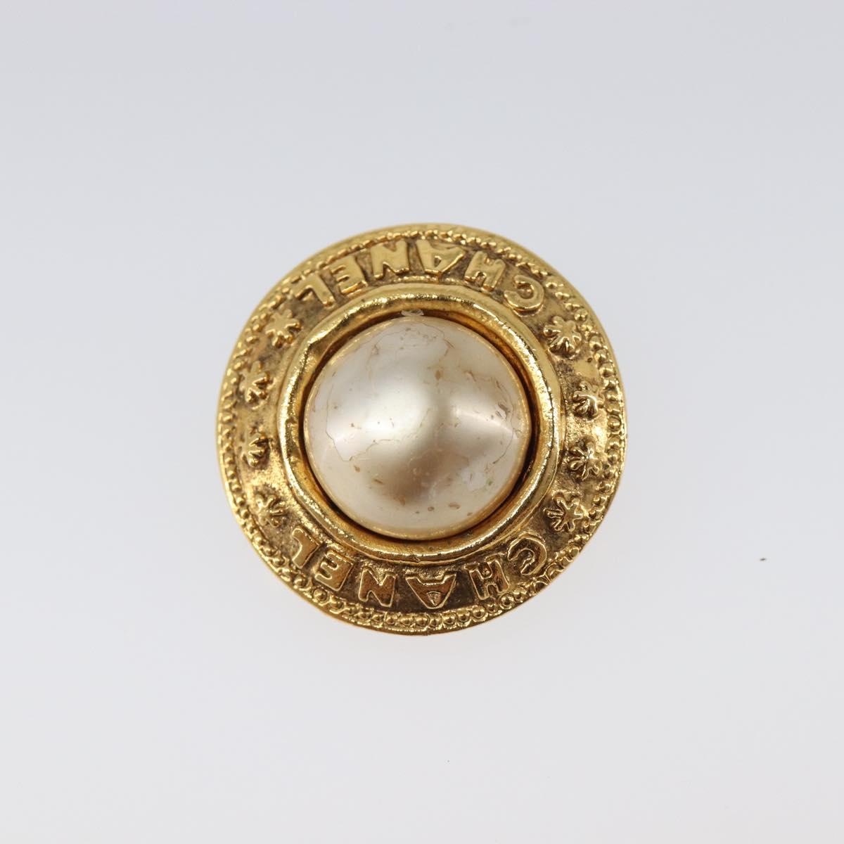 CHANEL Earring metal Gold Tone CC Auth 201016 - Jerrillo image 7