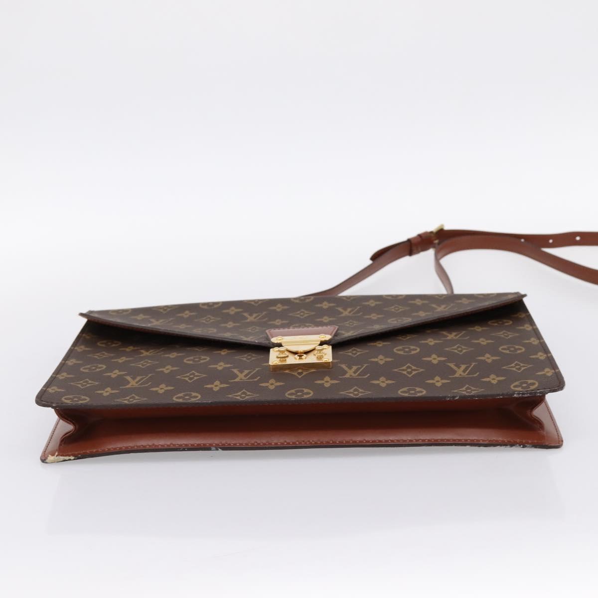 LOUIS VUITTON Monogram Porte Documents Bandouliere Bag M53338 LV Auth 202113A - Jerrillo image 5