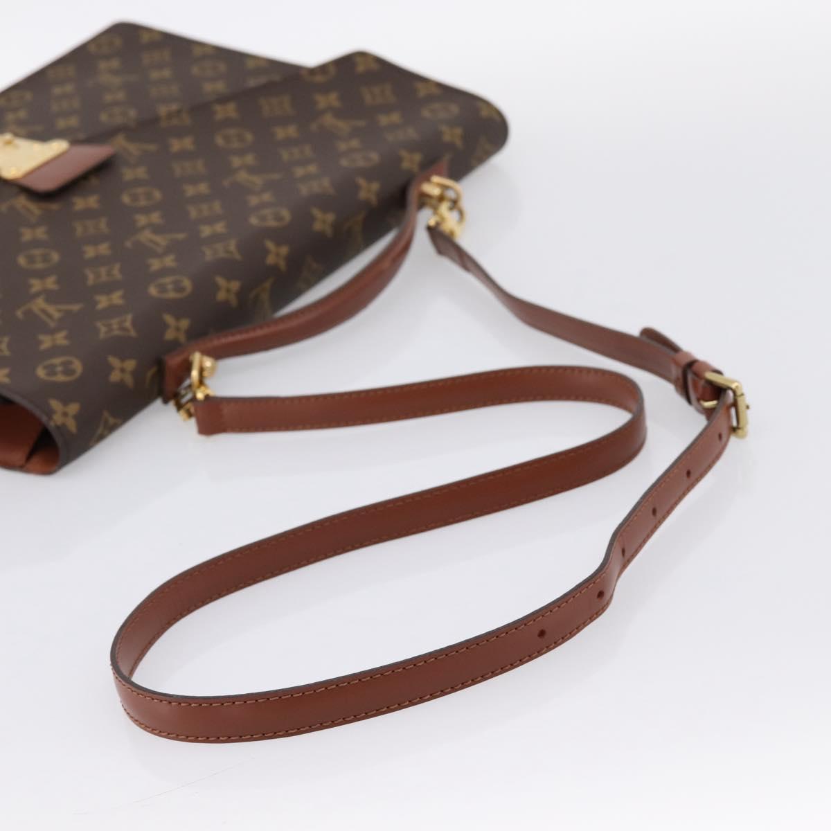 LOUIS VUITTON Monogram Porte Documents Bandouliere Bag M53338 LV Auth 202113A - Jerrillo image 8