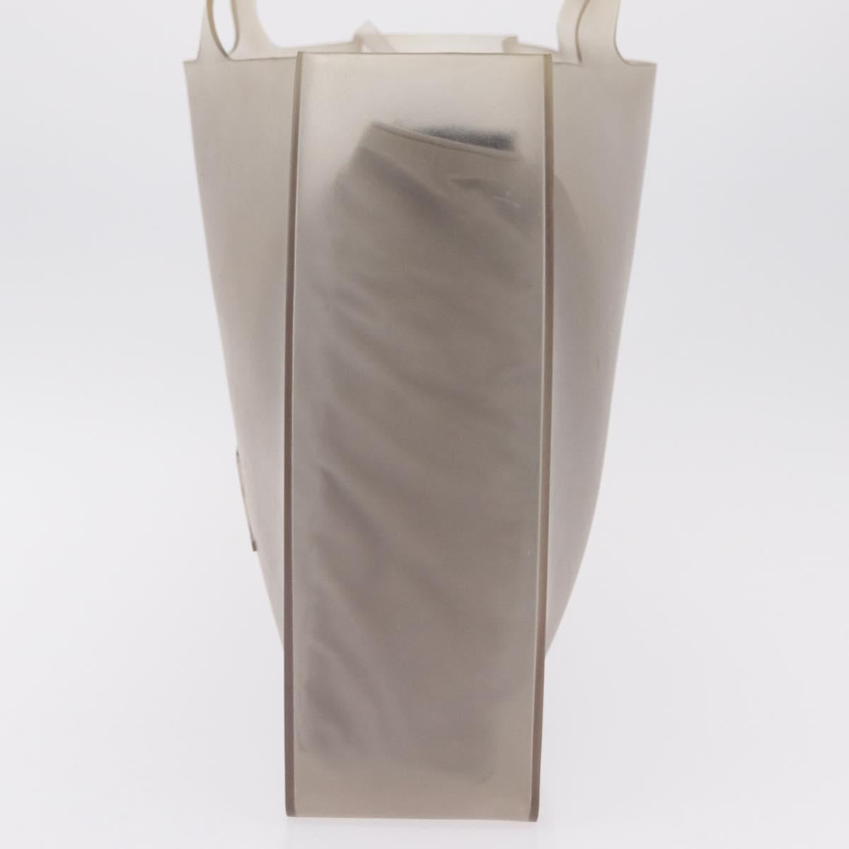 CHANEL Tote Bag Rubber Gray CC Auth 206363 - Jerrillo image 5