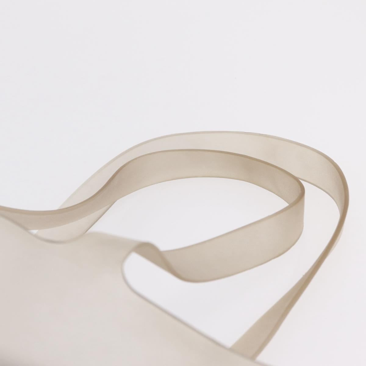 CHANEL Tote Bag Rubber Gray CC Auth 206363 - Jerrillo image 9