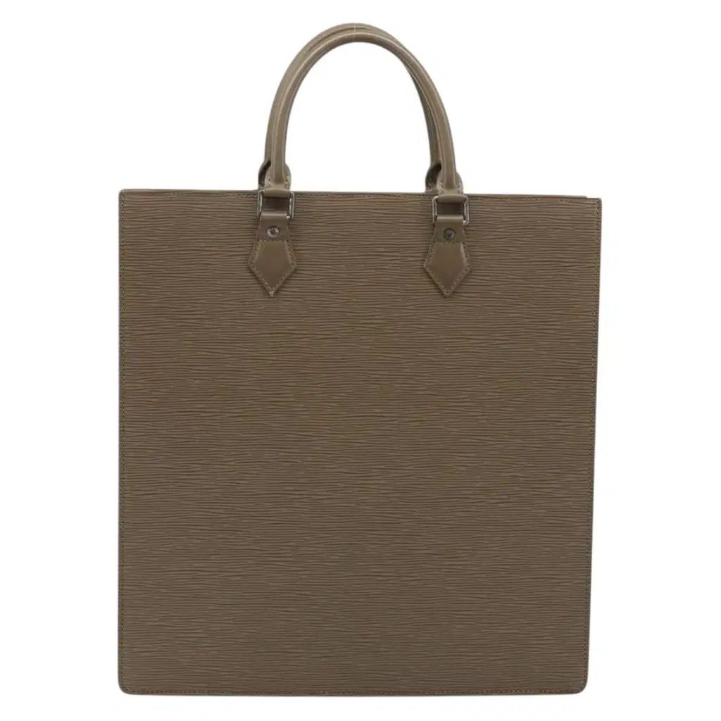 Borsa a mano Luis Vuitton Modello  Sac Plat Epi marrone image 2