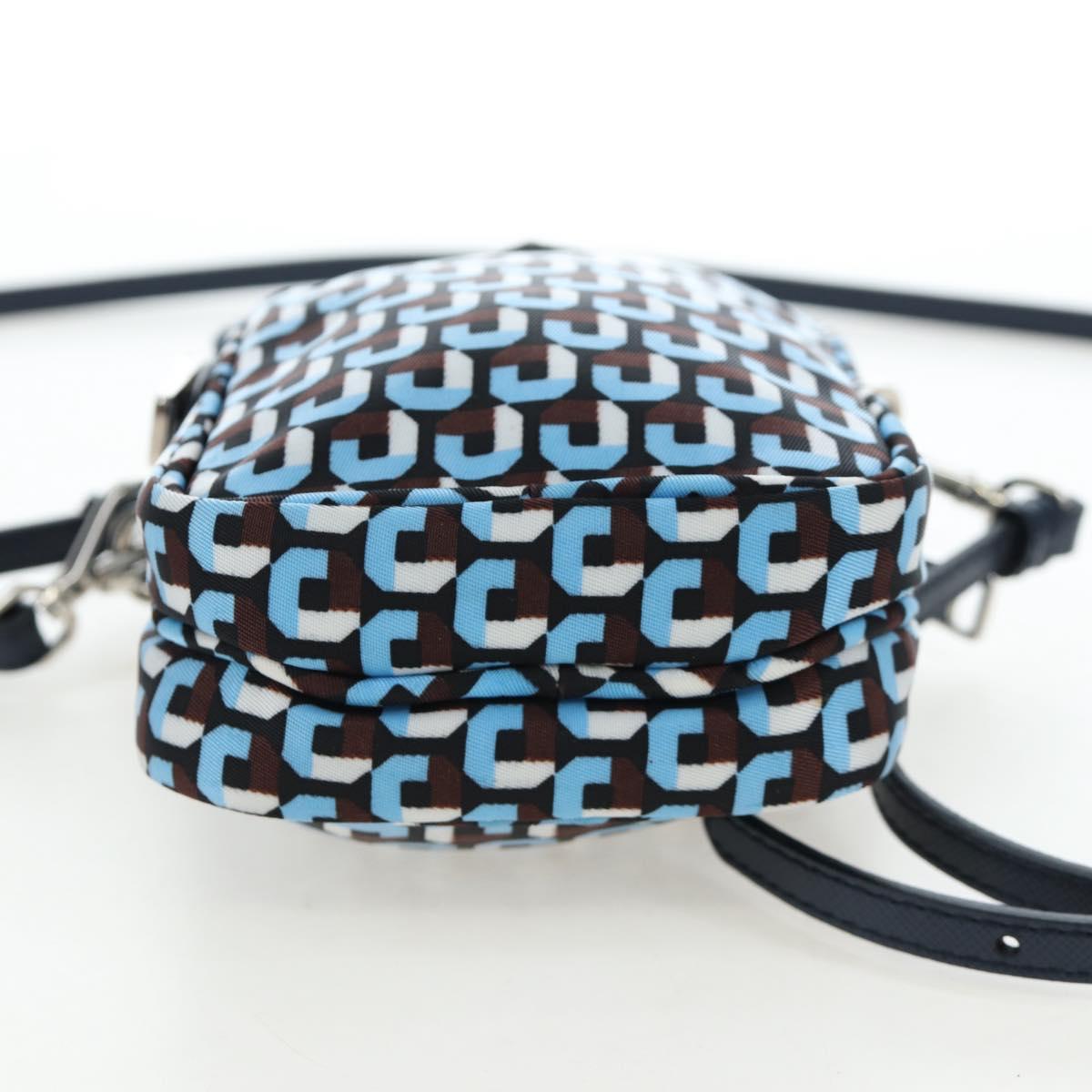 PRADA Mini Shoulder Bag Nylon Blue Silver 1N1860 Auth am12089V - Jerrillo image 5