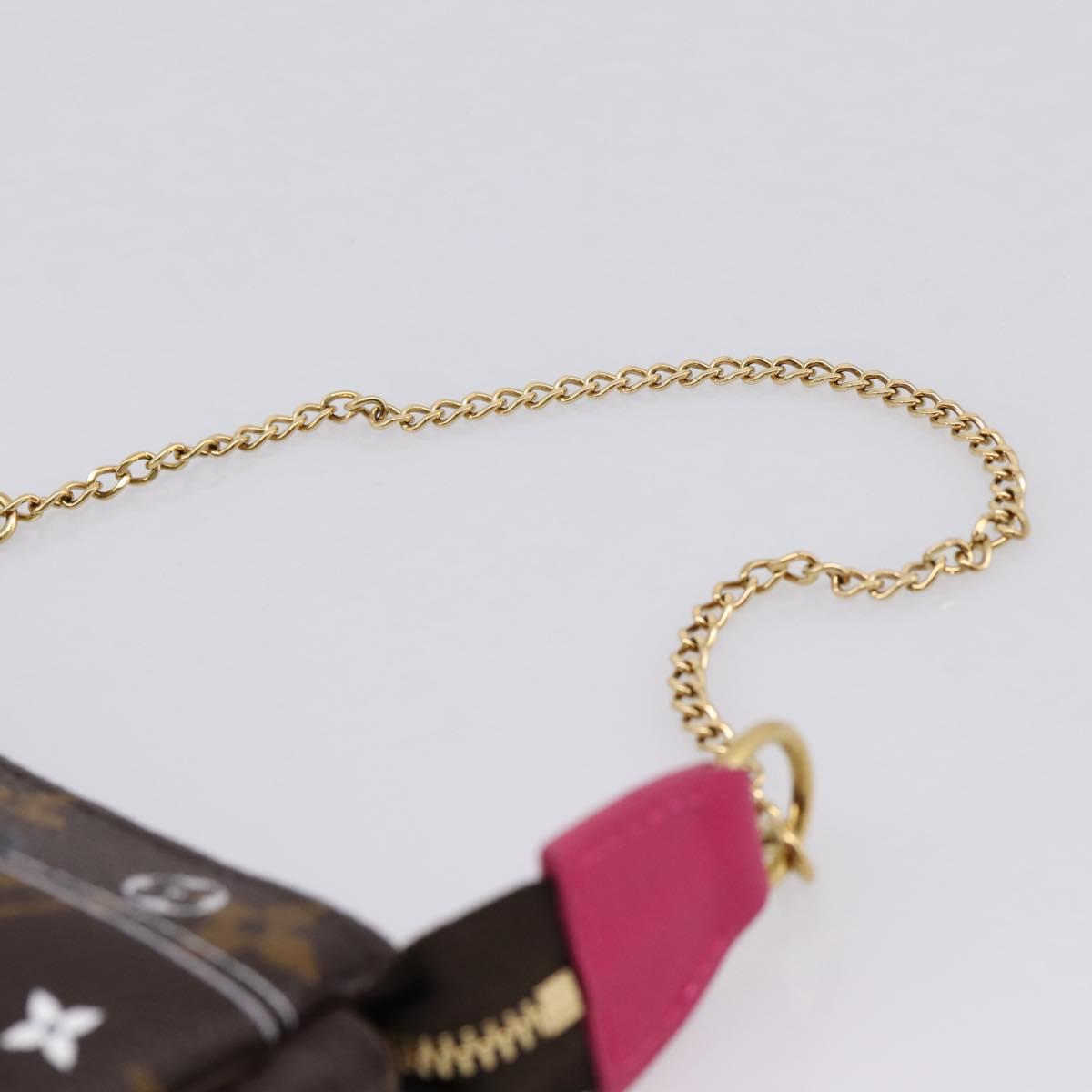 LOUIS VUITTON Vivienne Mini Pochette Accessoires Pouch M68490 LV Auth am12434M - Jerrillo image 8