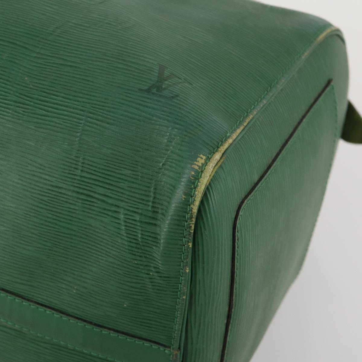 LOUIS VUITTON Epi Keepall 50 Boston Bag Green M42964 LV Auth ar14105 - Jerrillo image 9