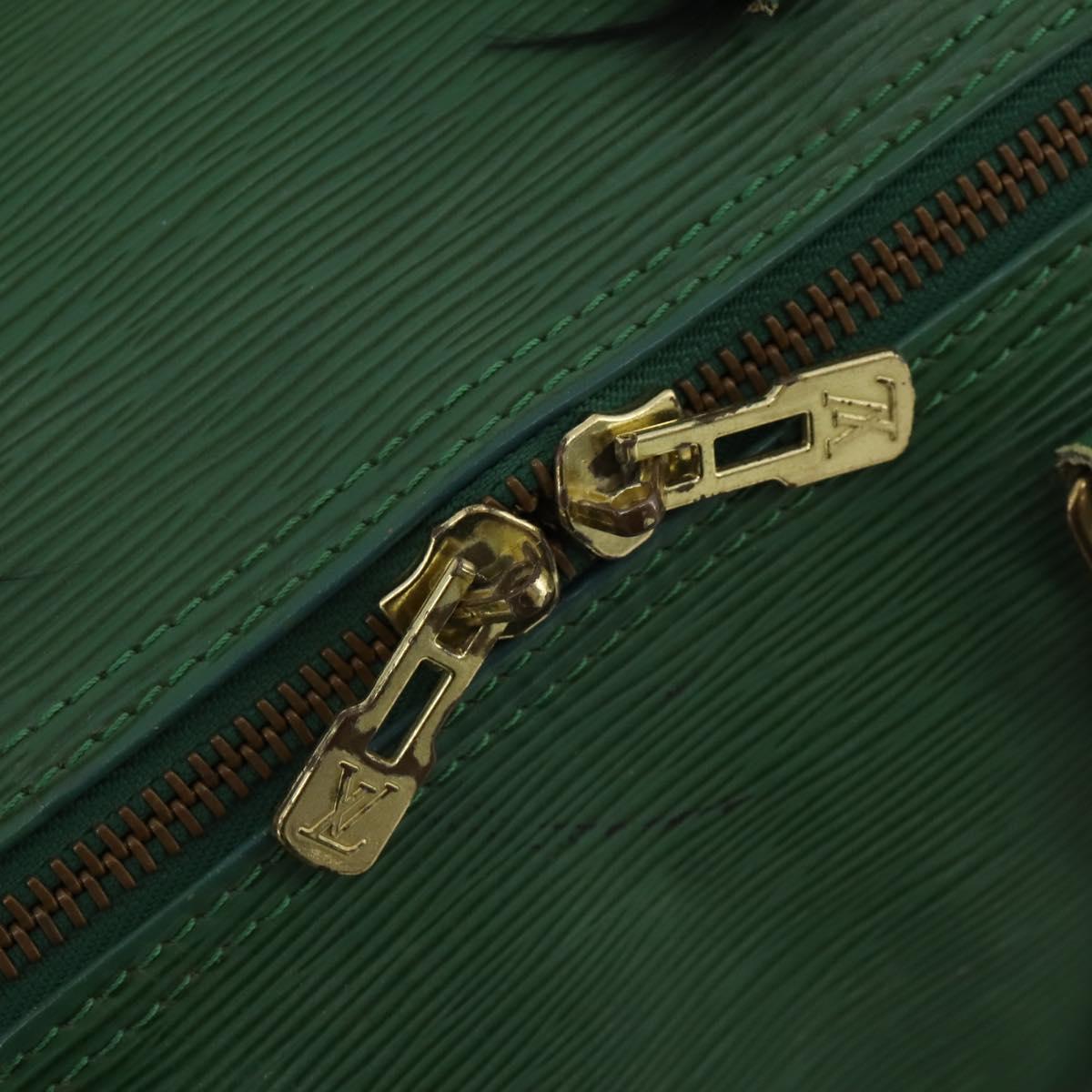 LOUIS VUITTON Epi Keepall 50 Boston Bag Green M42964 LV Auth ar14105 - Jerrillo image 10