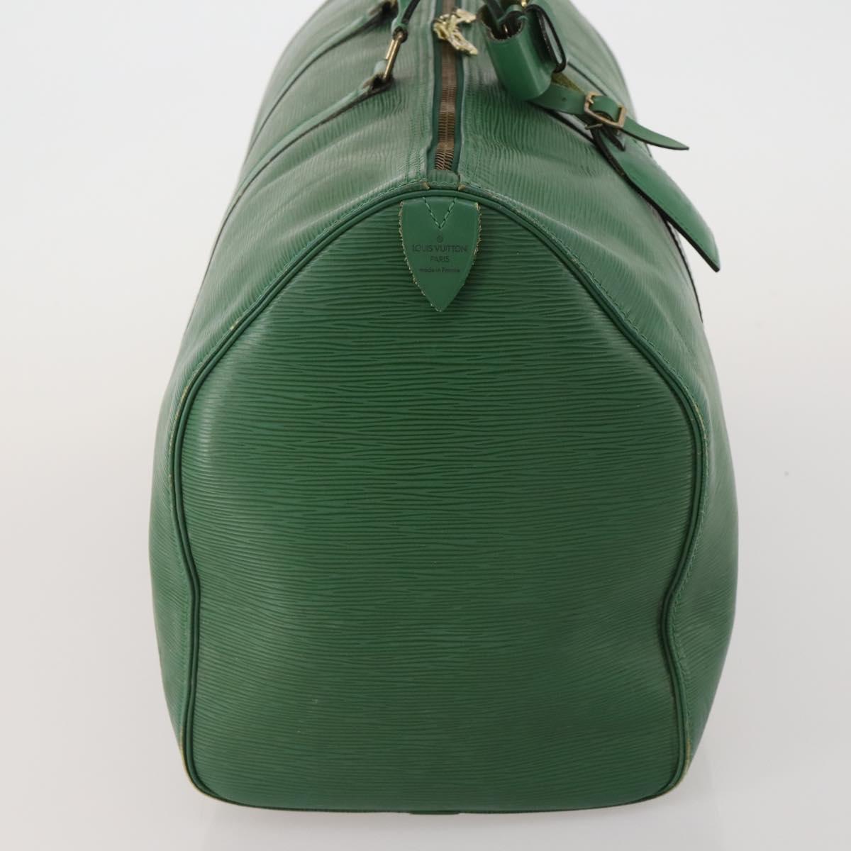 LOUIS VUITTON Epi Keepall 50 Boston Bag Green M42964 LV Auth ar14105 - Jerrillo image 4