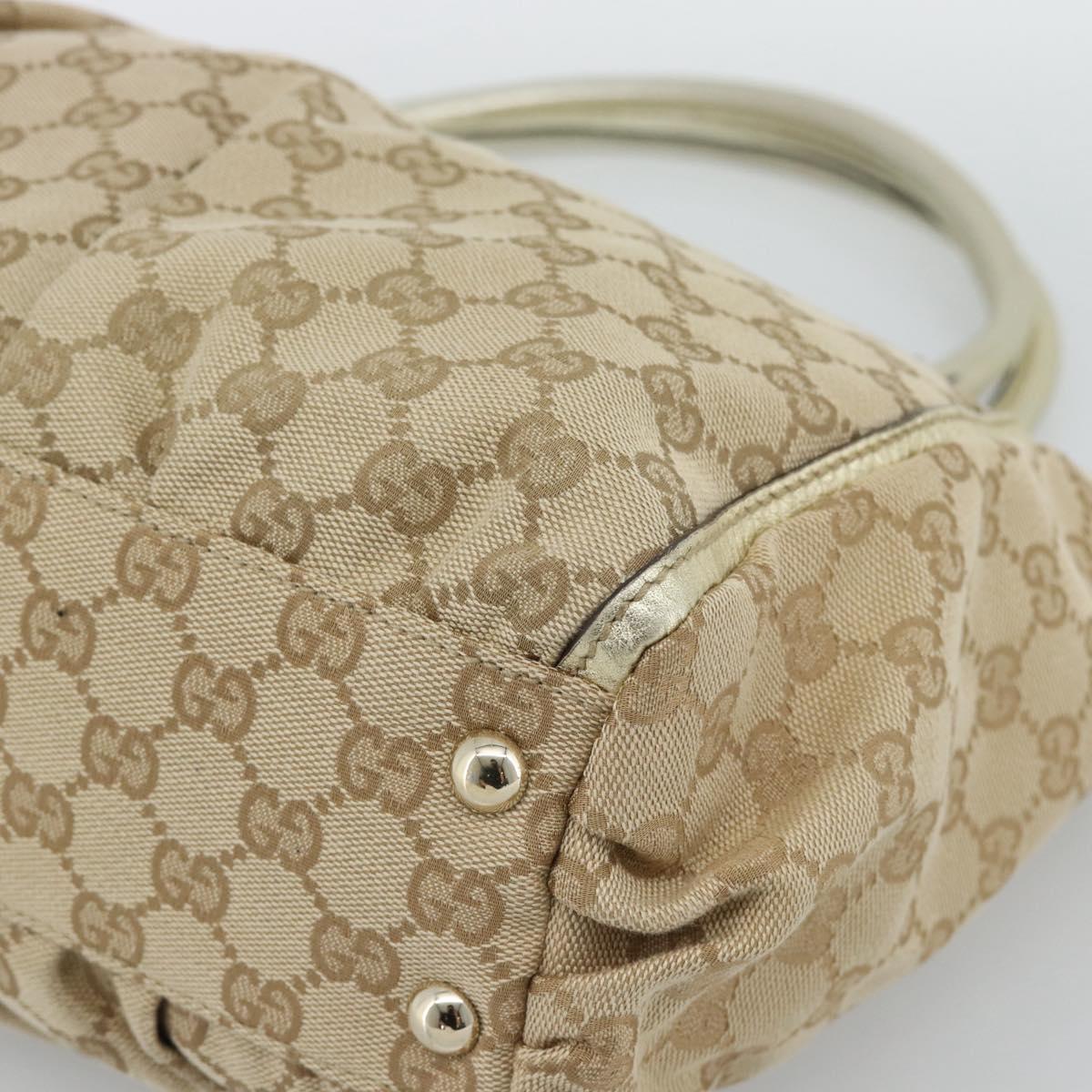 GUCCI GG Canvas Abbey Tote Bag Beige Gold 189831 Auth BA13928A - Jerrillo image 9