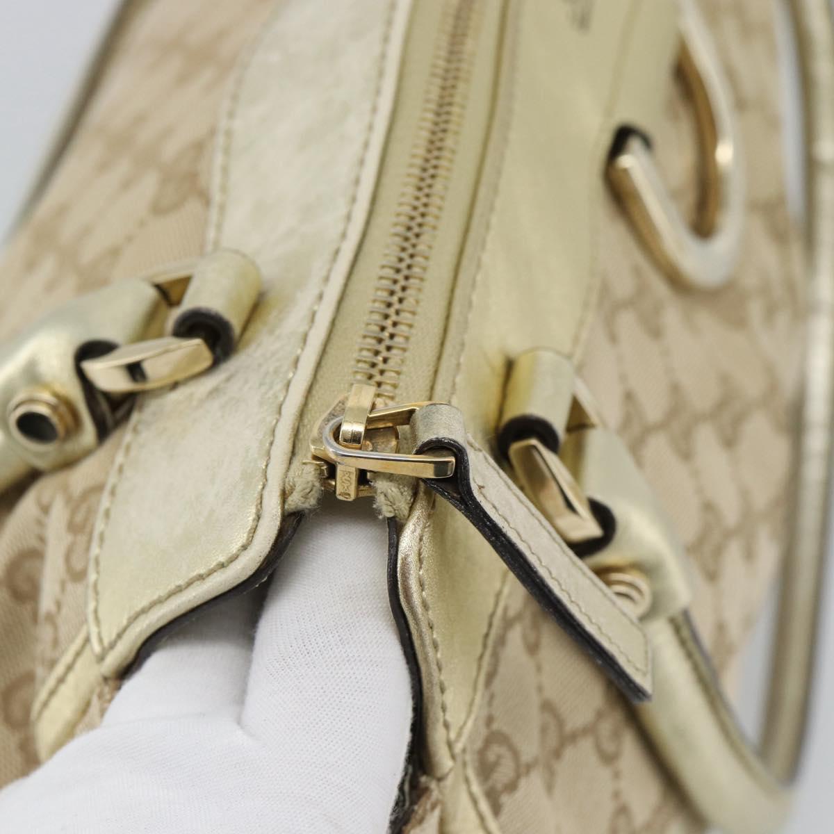 GUCCI GG Canvas Abbey Tote Bag Beige Gold 189831 Auth BA13928A - Jerrillo image 10