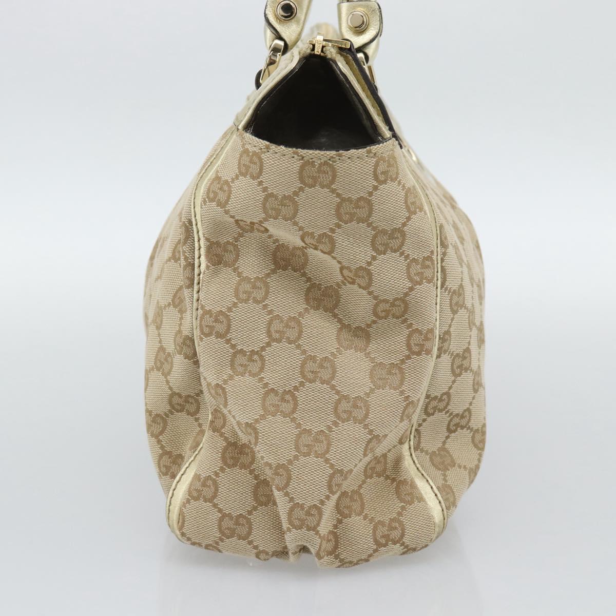 GUCCI GG Canvas Abbey Tote Bag Beige Gold 189831 Auth BA13928A - Jerrillo image 3