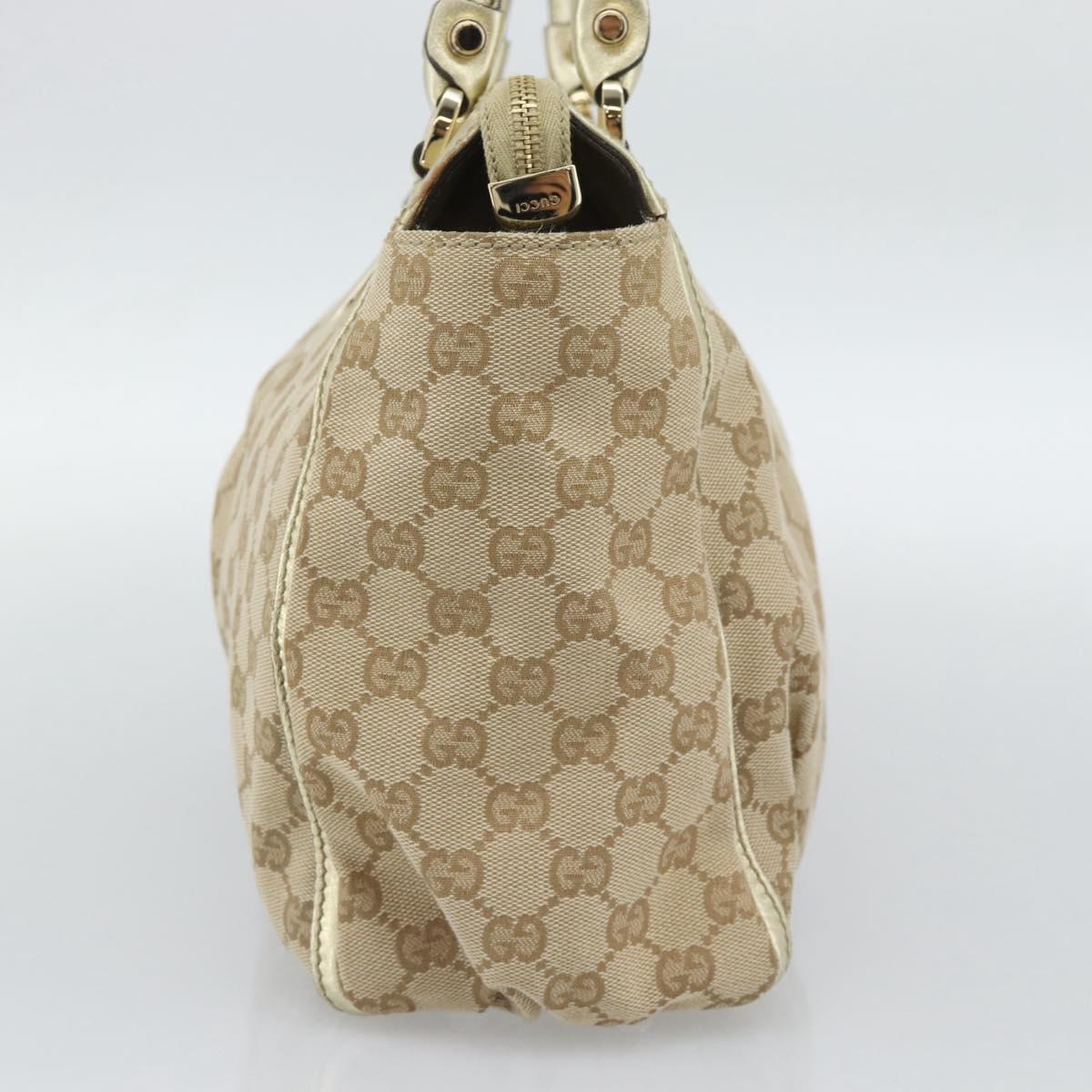 GUCCI GG Canvas Abbey Tote Bag Beige Gold 189831 Auth BA13928A - Jerrillo image 4