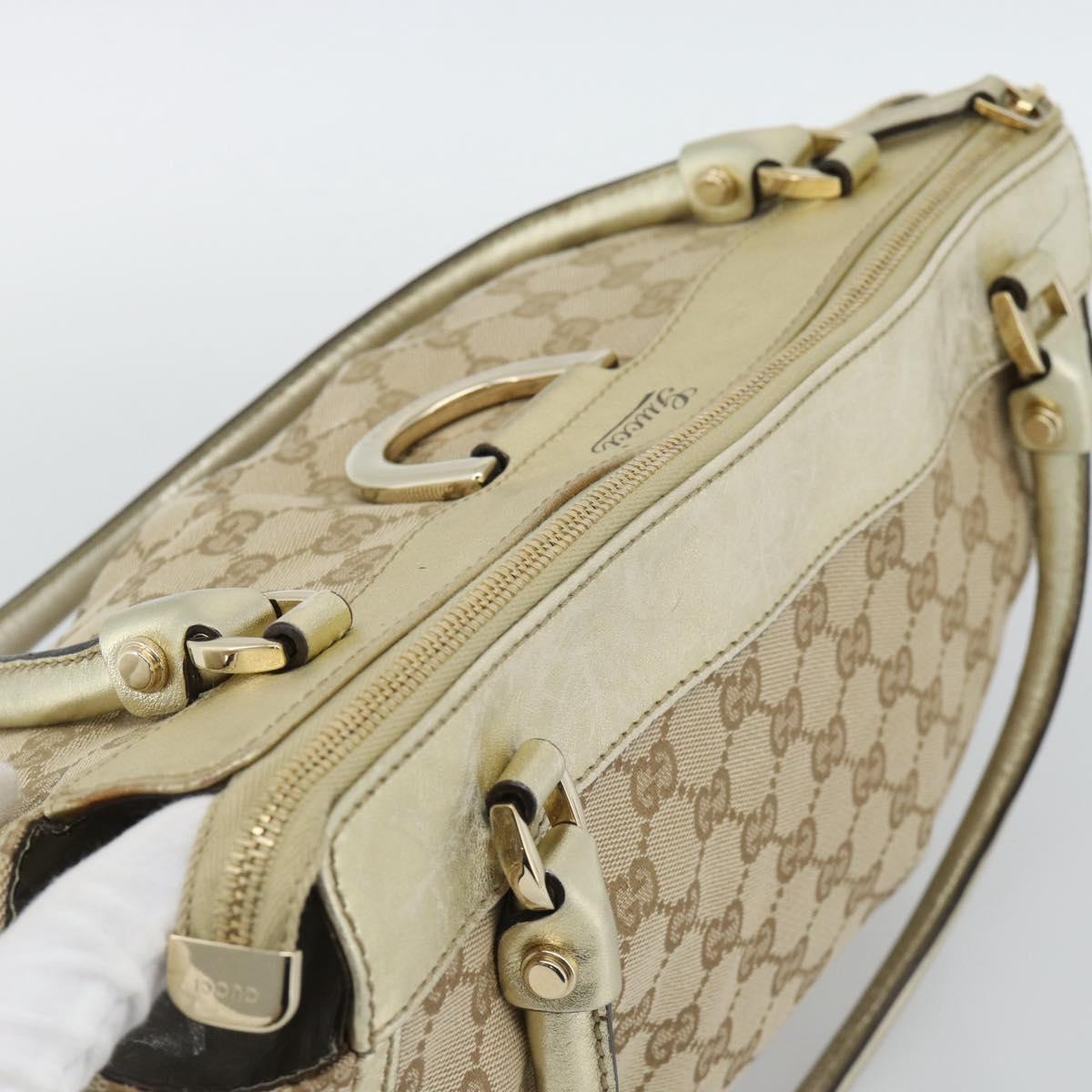 GUCCI GG Canvas Abbey Tote Bag Beige Gold 189831 Auth BA13928A - Jerrillo image 6