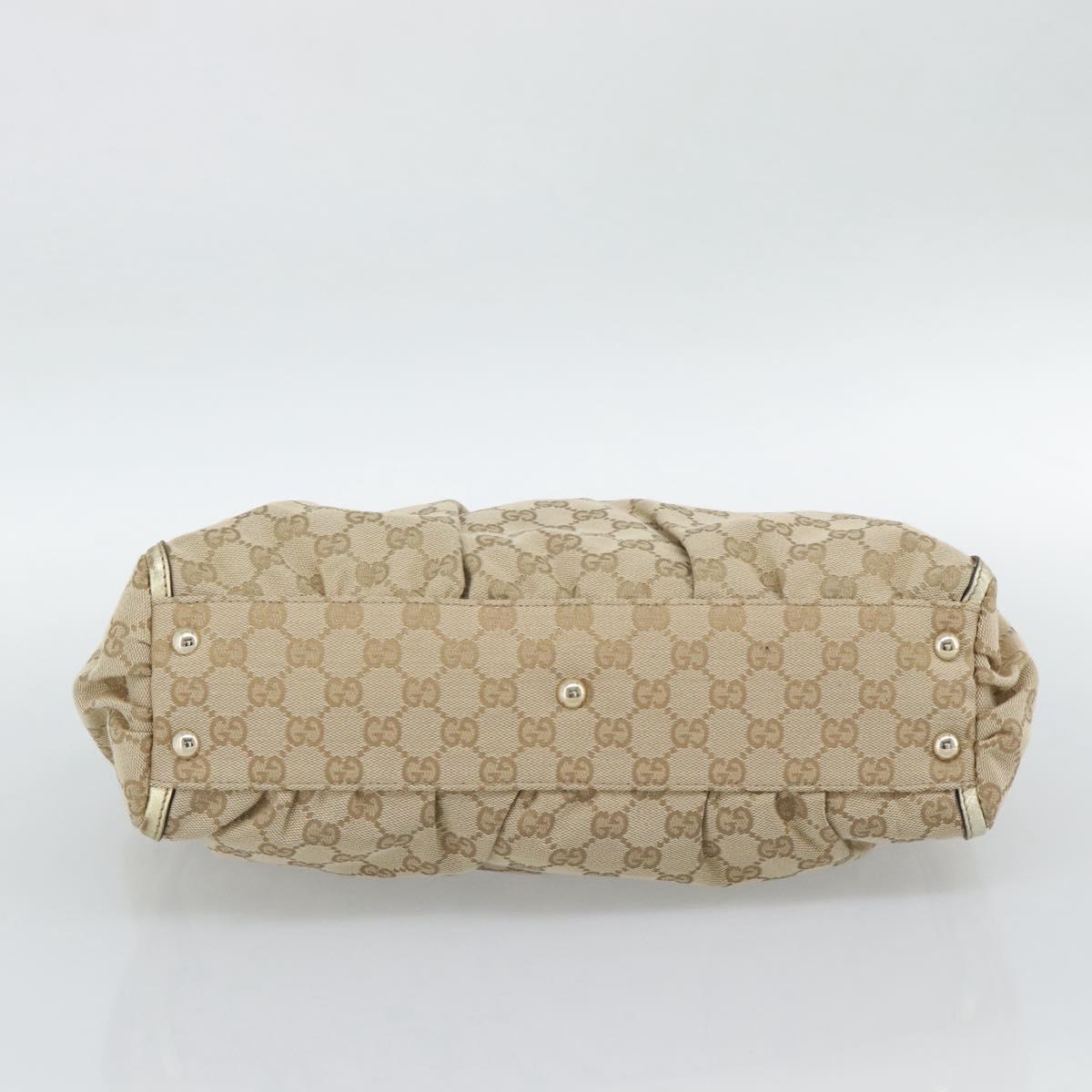 GUCCI GG Canvas Abbey Tote Bag Beige Gold 189831 Auth BA13928A - Jerrillo image 5