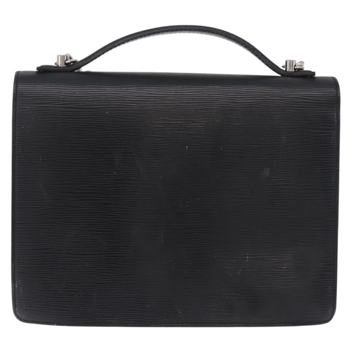 LOUIS VUITTON Epi Monceau 28 Hand Bag Black M52122 LV Auth BA14177 - Jerrillo image 3