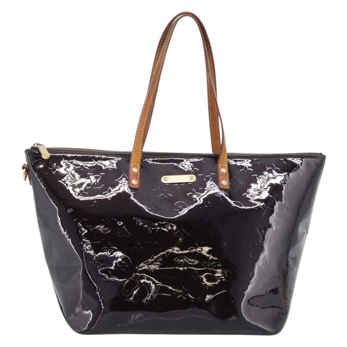 LOUIS VUITTON Monogram Vernis Bellevue GM Tote Bag Amarante M93589 Auth BA14199 - Jerrillo image 2