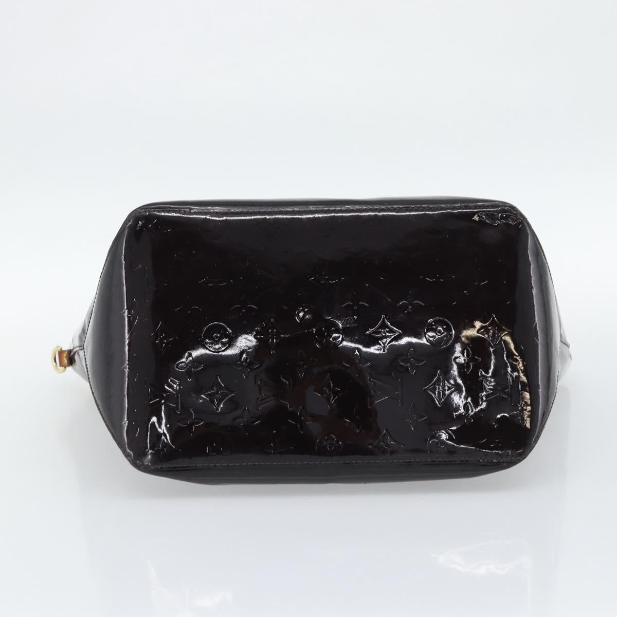 LOUIS VUITTON Monogram Vernis Bellevue GM Tote Bag Amarante M93589 Auth BA14199 - Jerrillo image 9