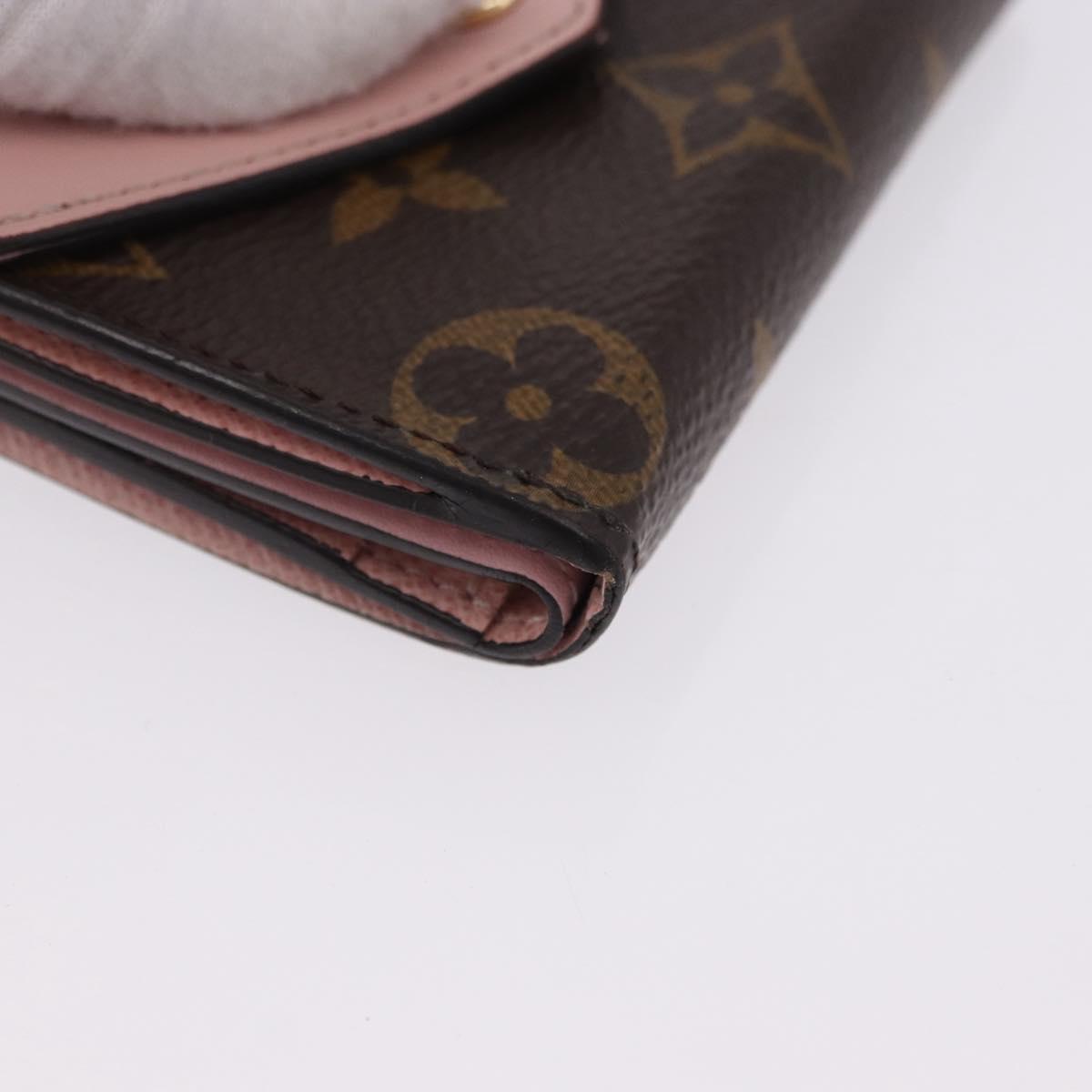 LOUIS VUITTON Monogram Portefeuille Zoe Wallet Pink M62933 LV Auth BA14404 - Jerrillo image 7