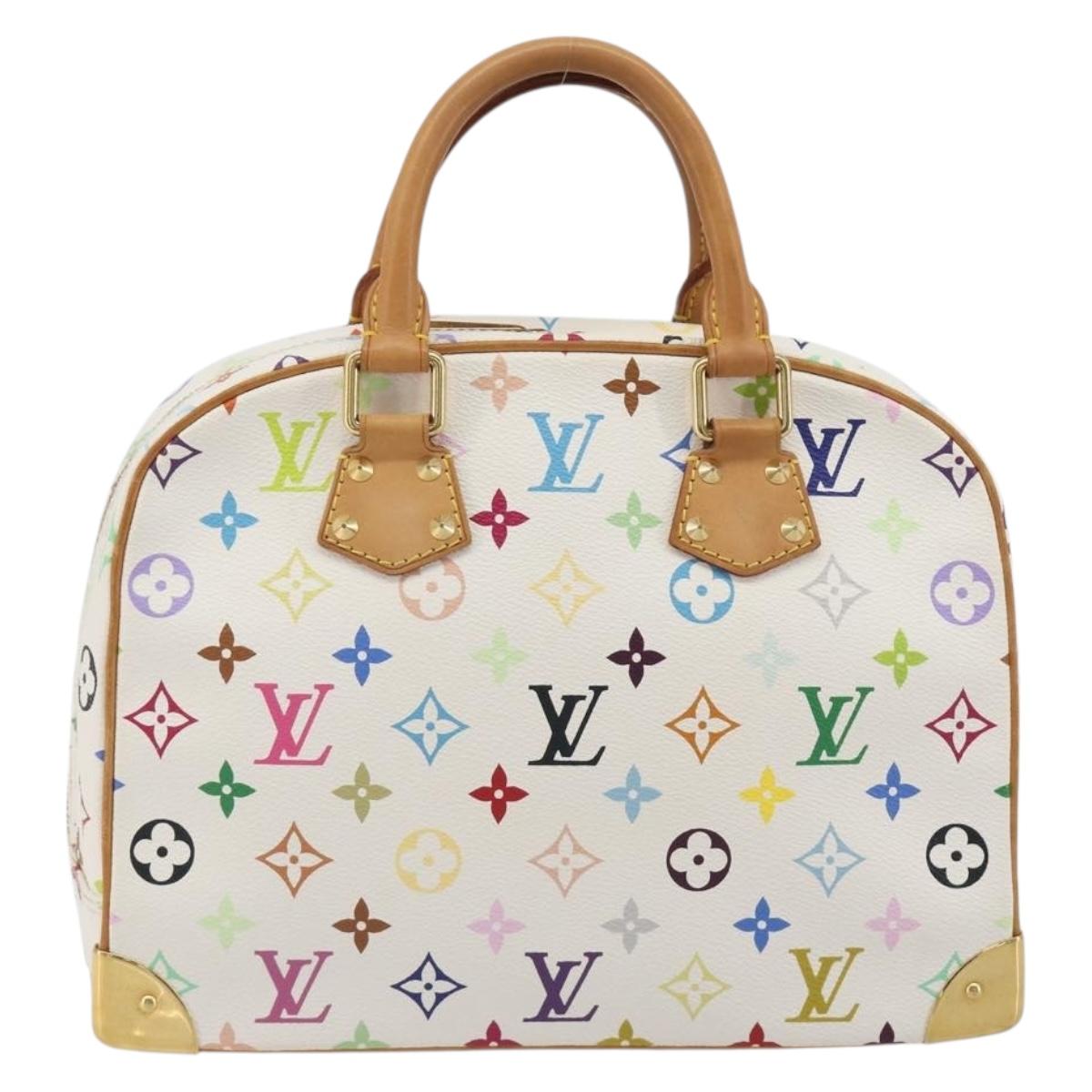 LOUIS VUITTON Monogram Multicolor Trouville Hand Bag White M92663 Auth BA14885V - Jerrillo image 2