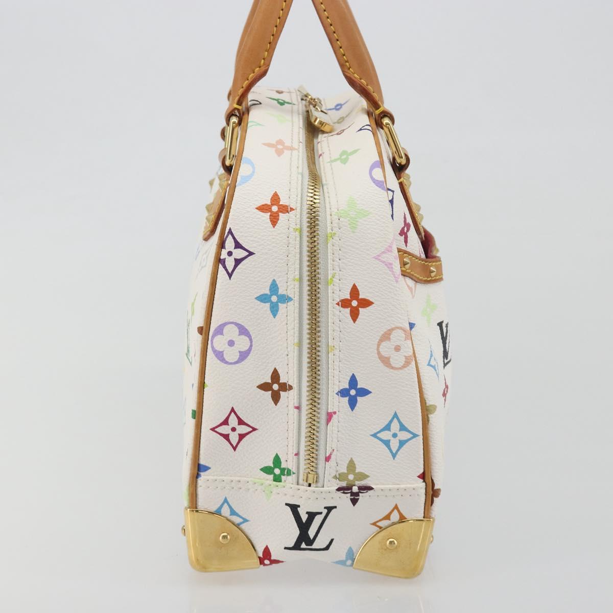 LOUIS VUITTON Monogram Multicolor Trouville Hand Bag White M92663 Auth BA14885V - Jerrillo image 3