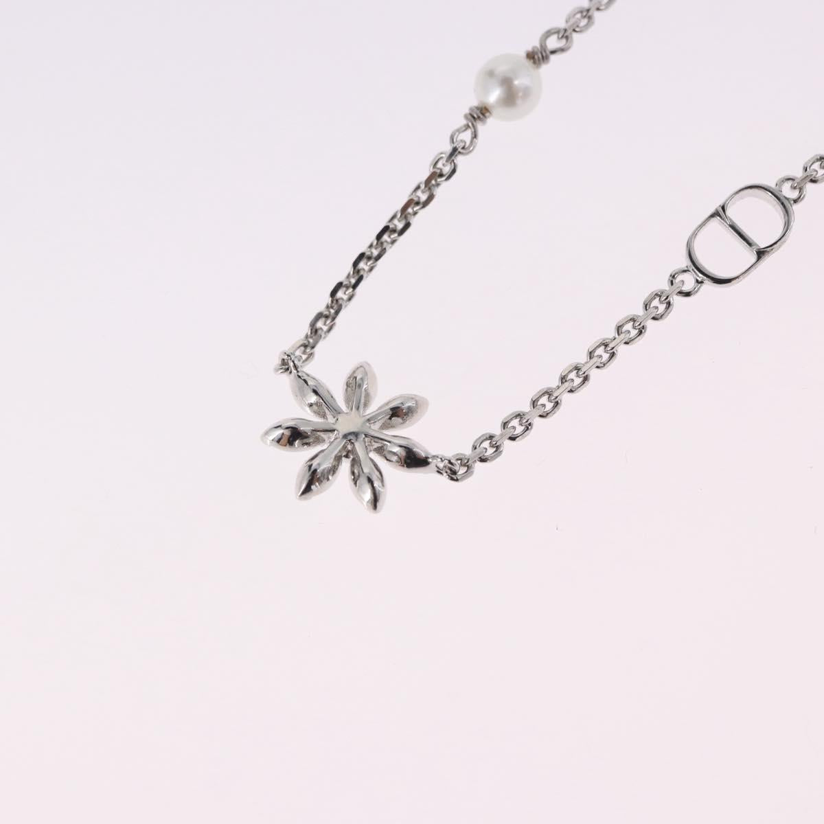 Christian Dior Necklace metal Silver Auth BA15231M - Jerrillo image 10