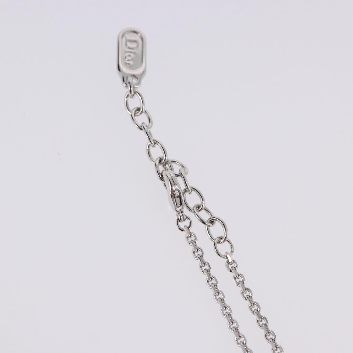 Christian Dior Necklace metal Silver Auth BA15231M - Jerrillo image 8