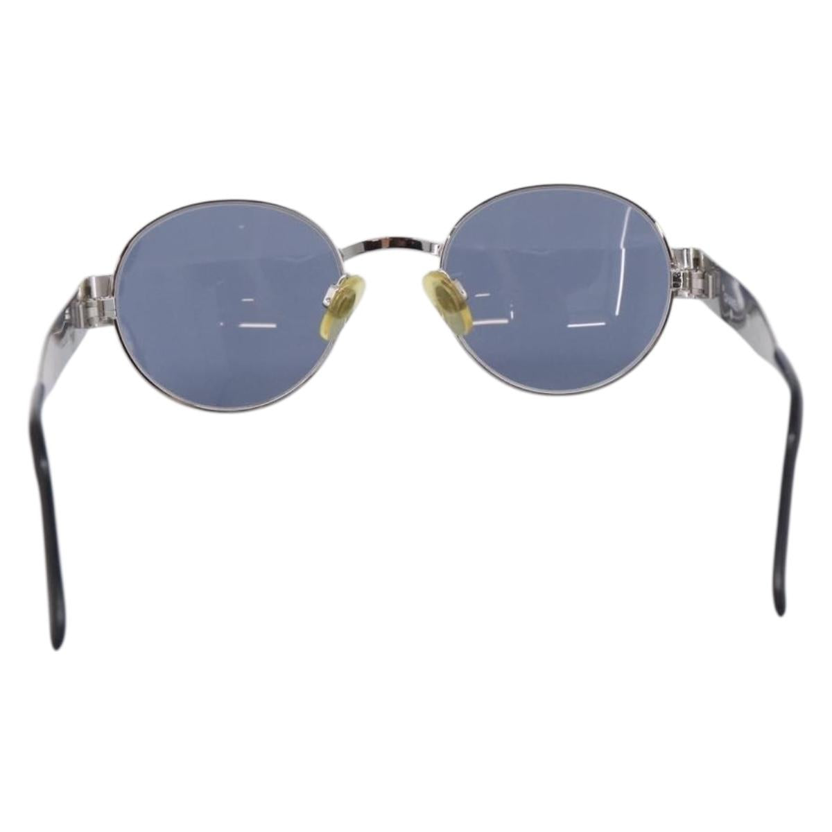CHANEL Sunglasses Metal Silver Black CC Auth BA15289V - Jerrillo image 2