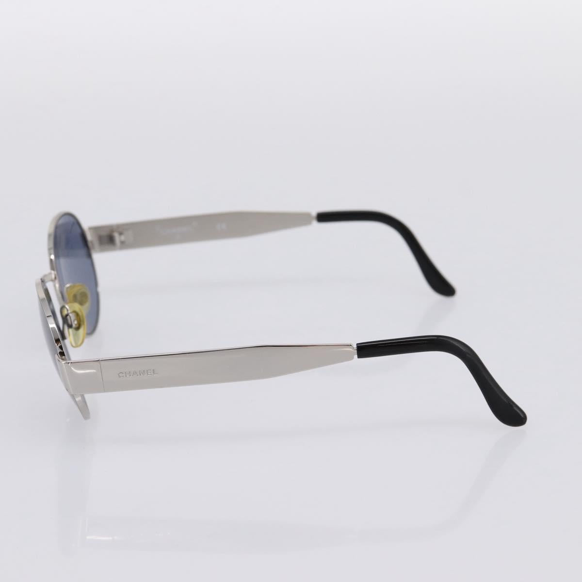 CHANEL Sunglasses Metal Silver Black CC Auth BA15289V - Jerrillo image 5