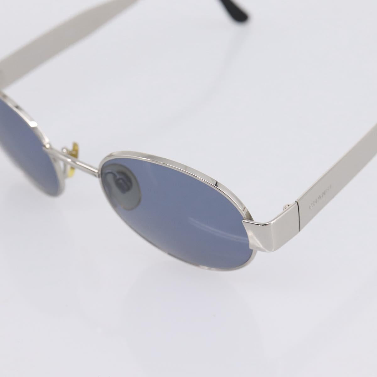 CHANEL Sunglasses Metal Silver Black CC Auth BA15289V - Jerrillo image 8