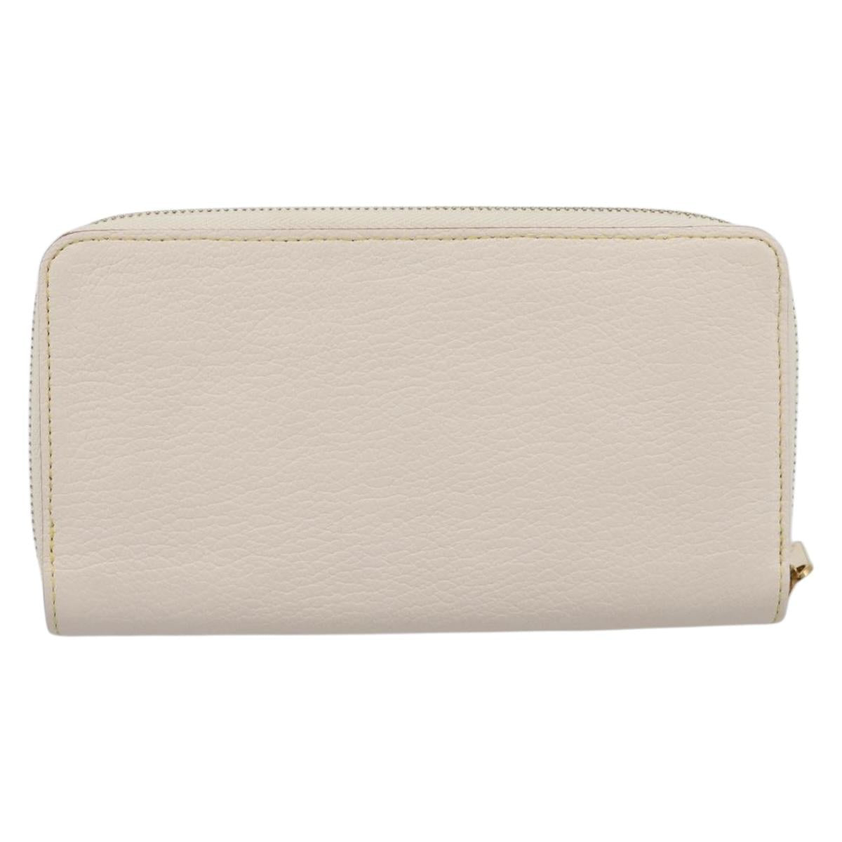 LOUIS VUITTON Suhari Zippy Wallet Long Wallet Leather White M93026 Auth BA15356A - Jerrillo image 2