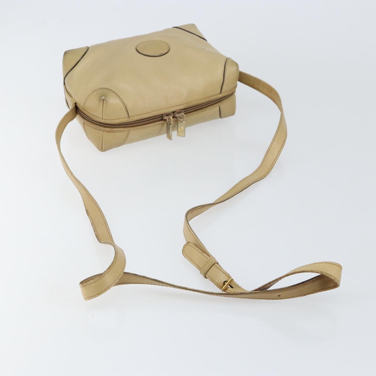 GUCCI Shoulder Bag Leather Beige Gold 67 01 5294 Auth BA7259 - Jerrillo image 7