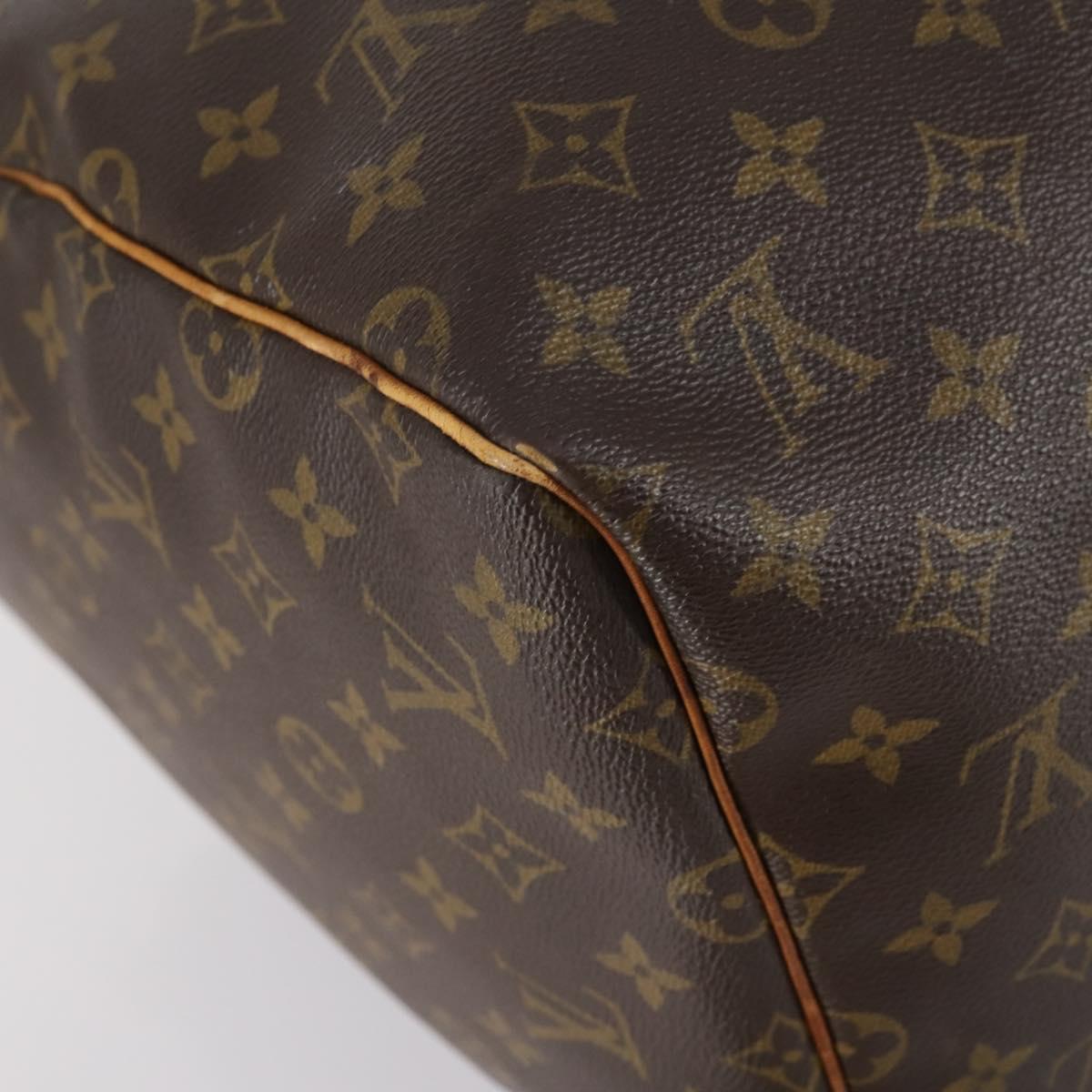 LOUIS VUITTON Monogram Keepall 55 Boston Bag M41424 LV Auth BA7894 - Jerrillo image 9