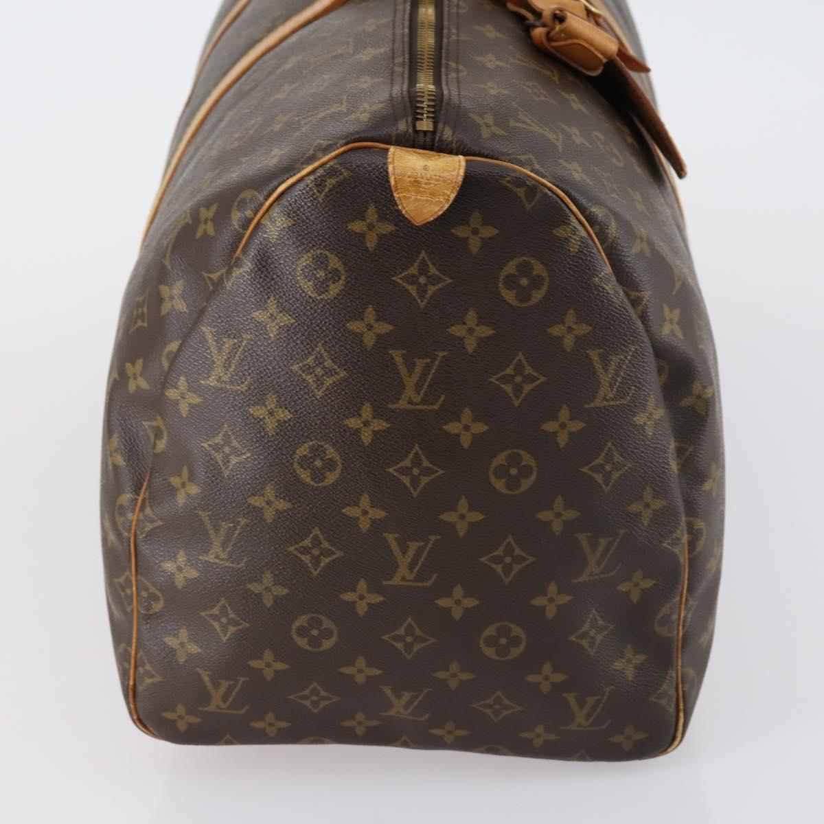 LOUIS VUITTON Monogram Keepall 55 Boston Bag M41424 LV Auth BA7894 - Jerrillo image 4