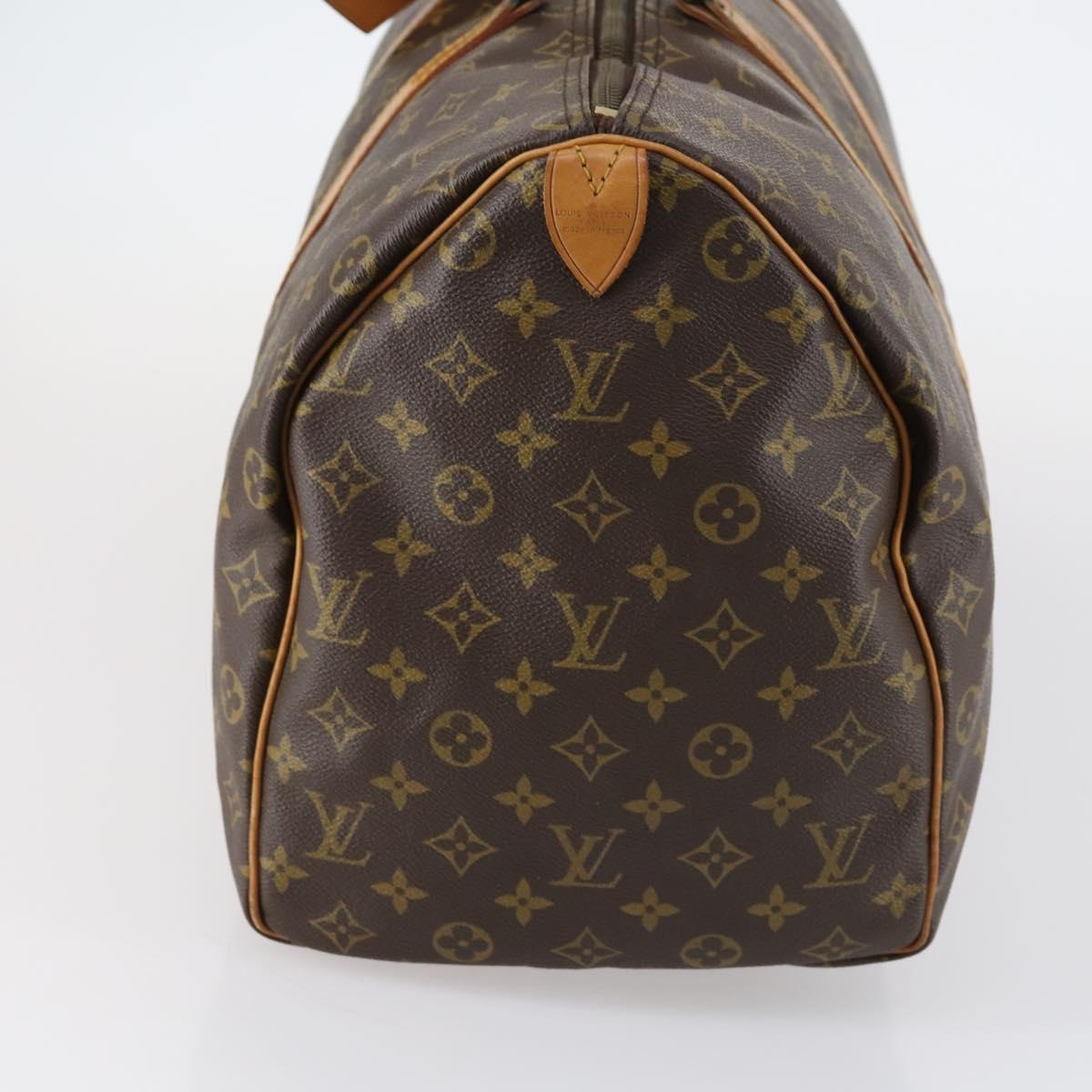 LOUIS VUITTON Monogram Keepall 55 Boston Bag M41424 LV Auth bs30067 - Jerrillo image 3