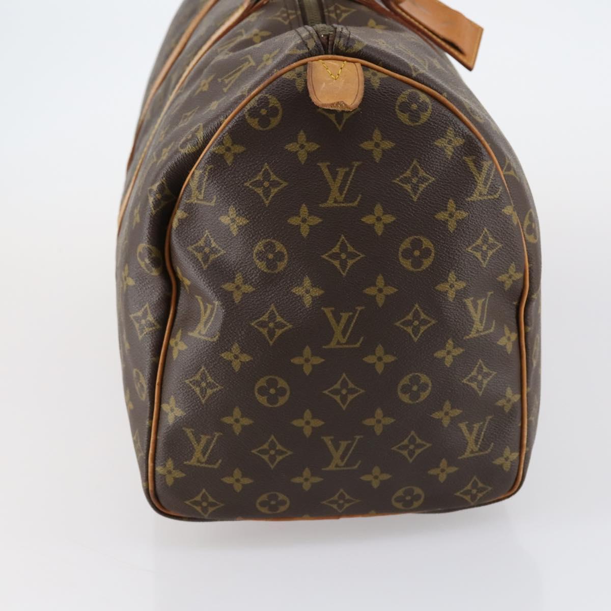 LOUIS VUITTON Monogram Keepall 55 Boston Bag M41424 LV Auth bs30067 - Jerrillo image 4