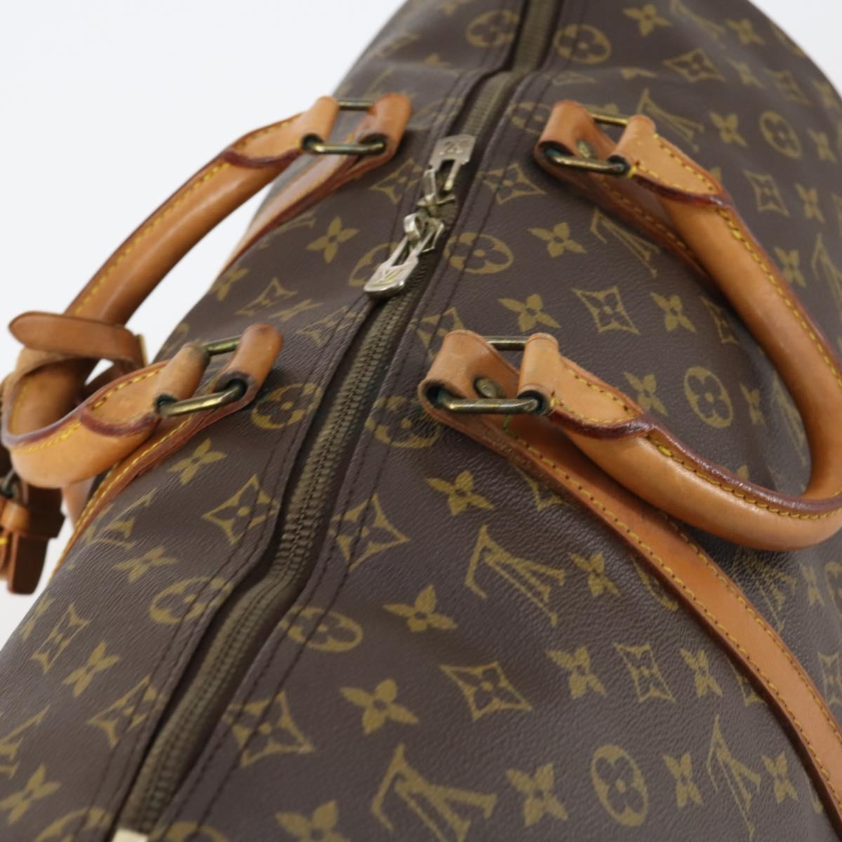LOUIS VUITTON Monogram Keepall 55 Boston Bag M41424 LV Auth bs30067 - Jerrillo image 6