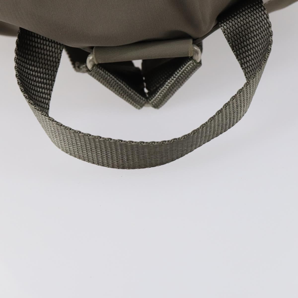 PRADA Backpack Nylon Gray Silver Auth bs30075 - Jerrillo image 7