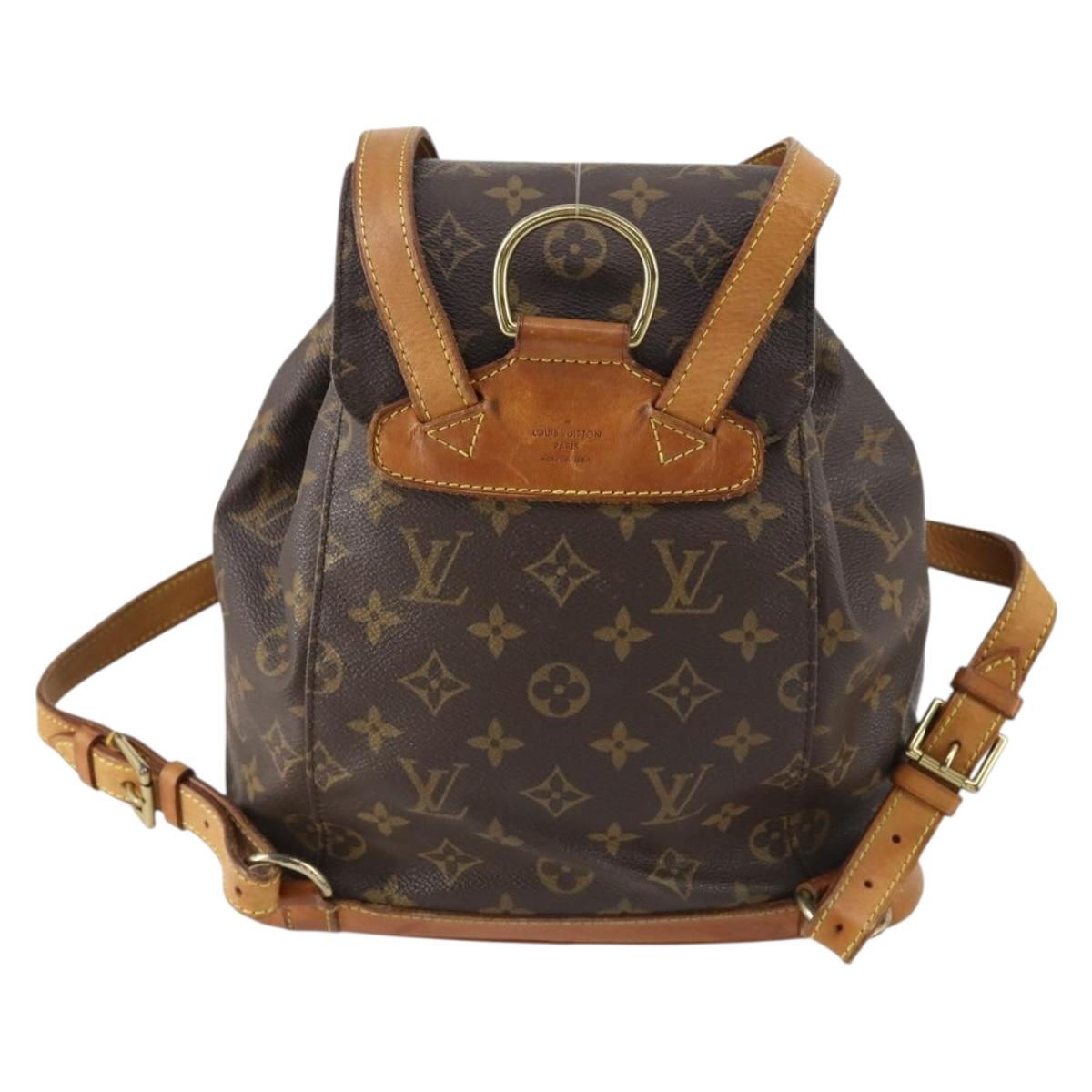 LOUIS VUITTON Monogram Montsouris MM Backpack M51136 LV Auth bs30167 - Jerrillo image 4