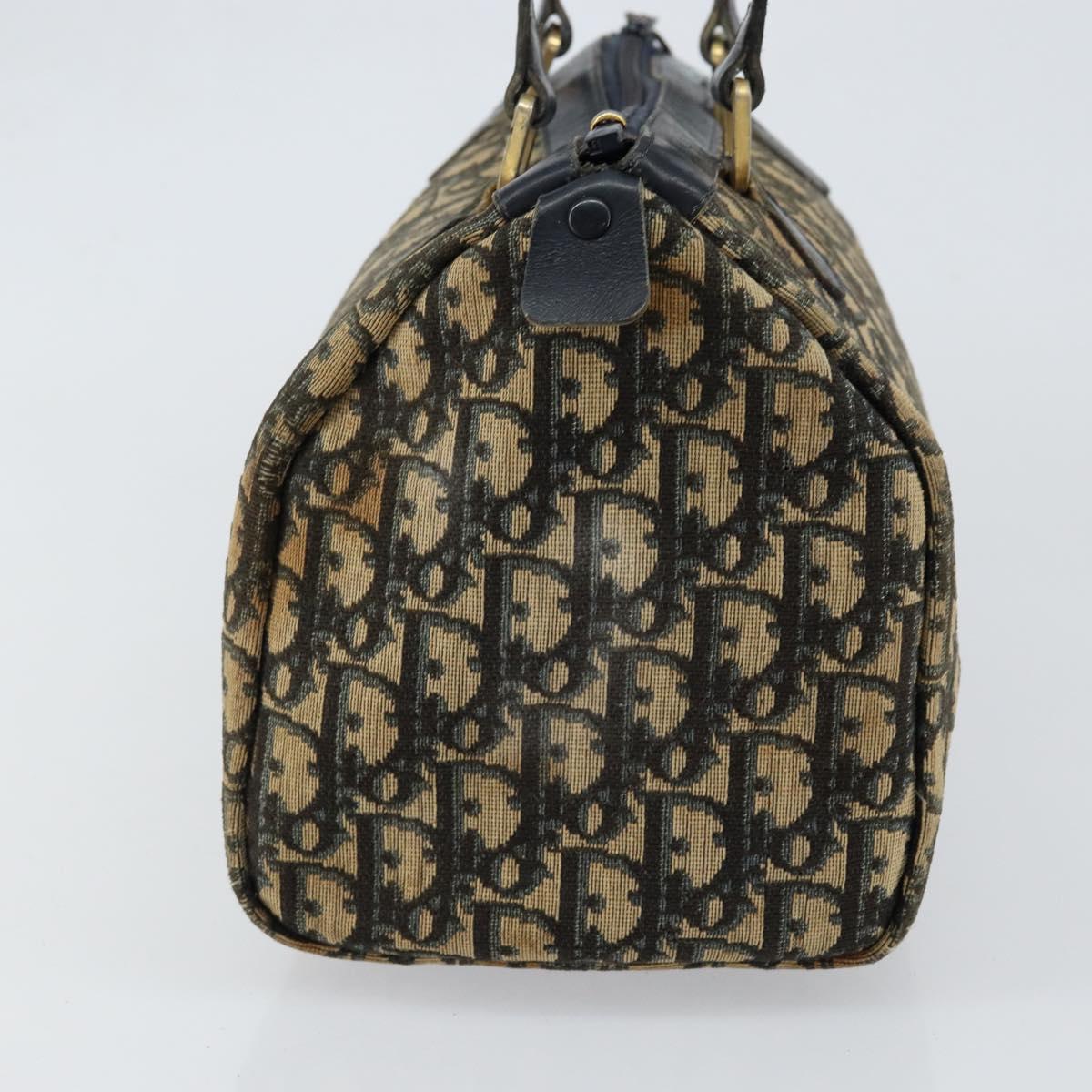 Christian Dior Trotter Canvas Boston Bag Navy Auth bs30562 - Jerrillo image 3