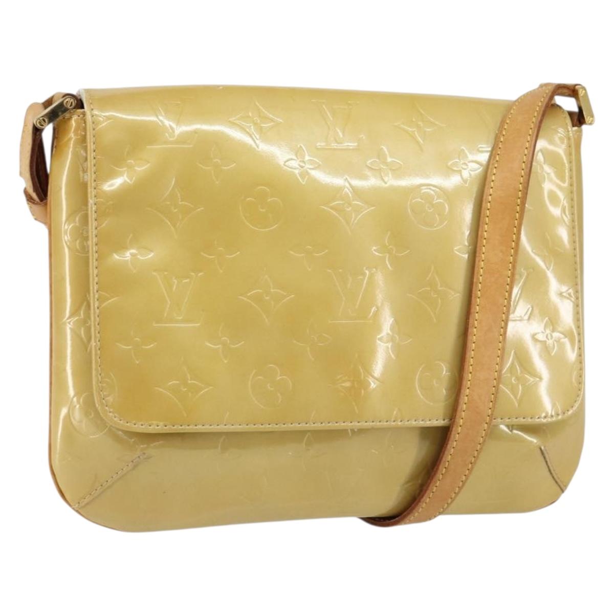 LOUIS VUITTON Monogram Vernis Thompson Street Bag Beige M91301 LV Auth bs30695 – Jerrillo