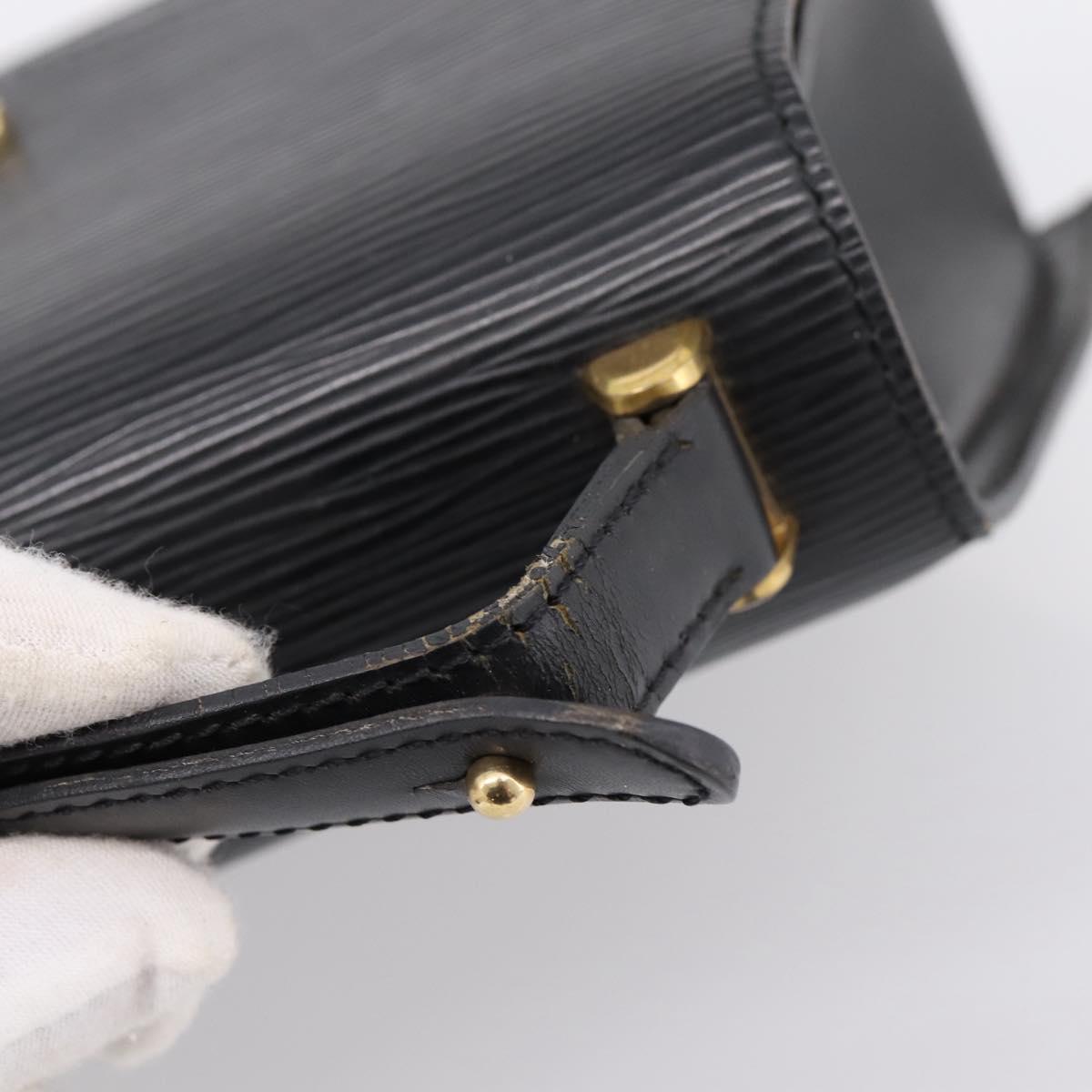 LOUIS VUITTON Epi Tilsitt Hand Bag Black M52482 LV Auth bs36416 - Jerrillo image 8